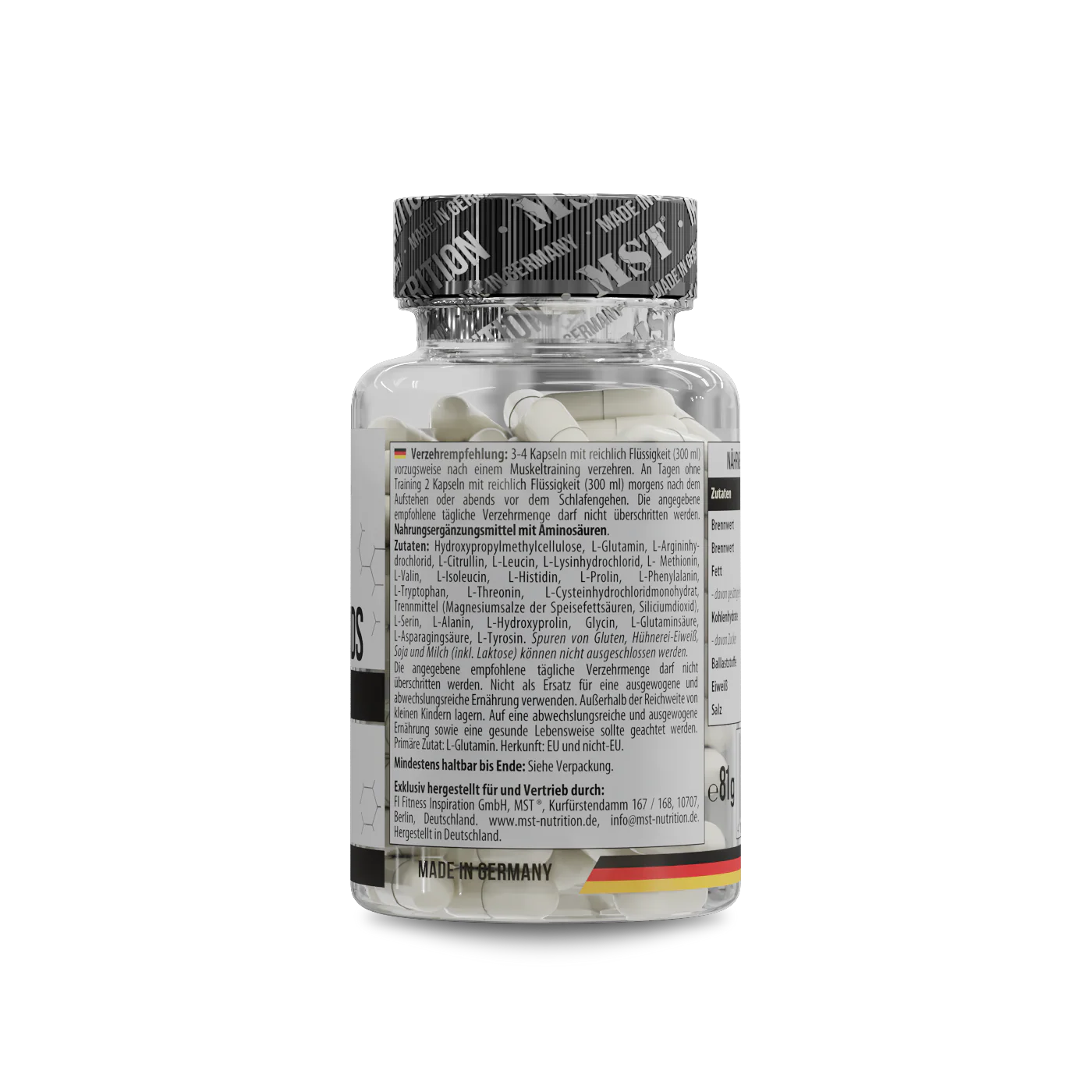 MST 21 Amino Acids 60 Kapseln - Image 3