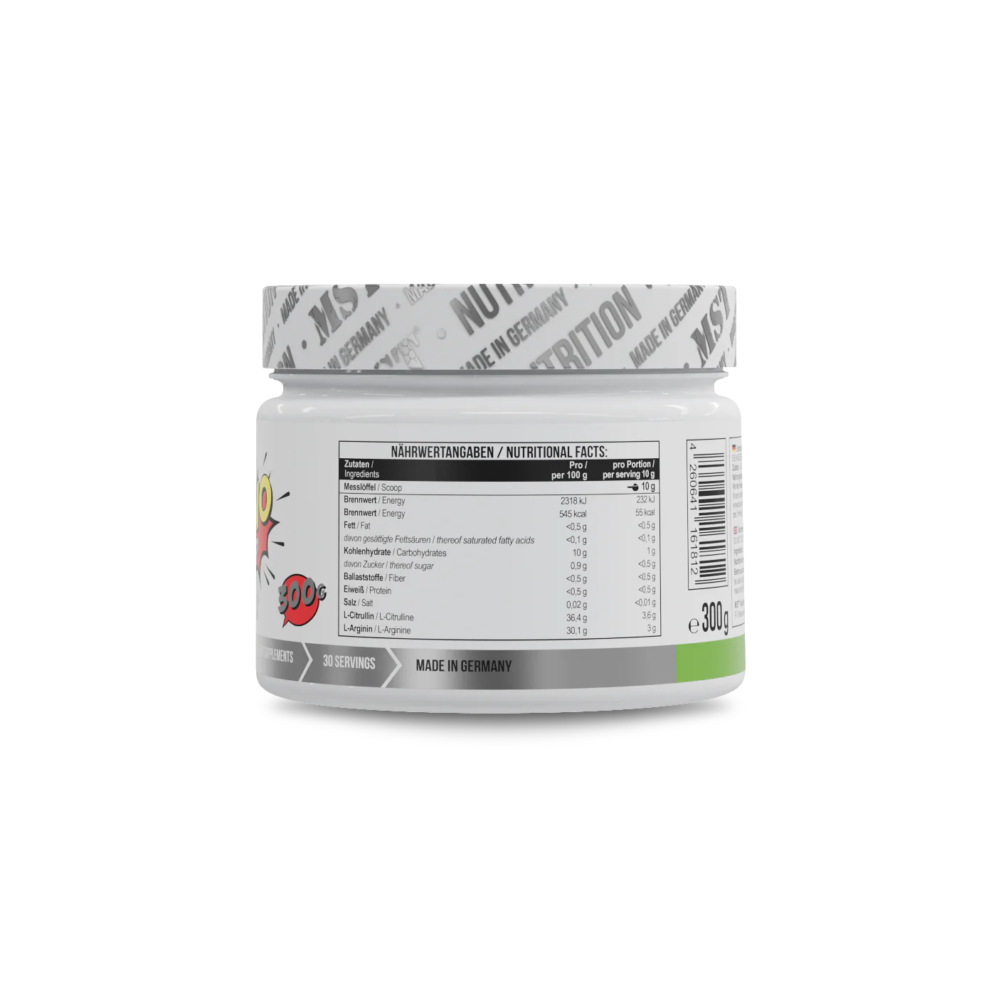 MST Amino Pump 300 g Green Apple - Image 2