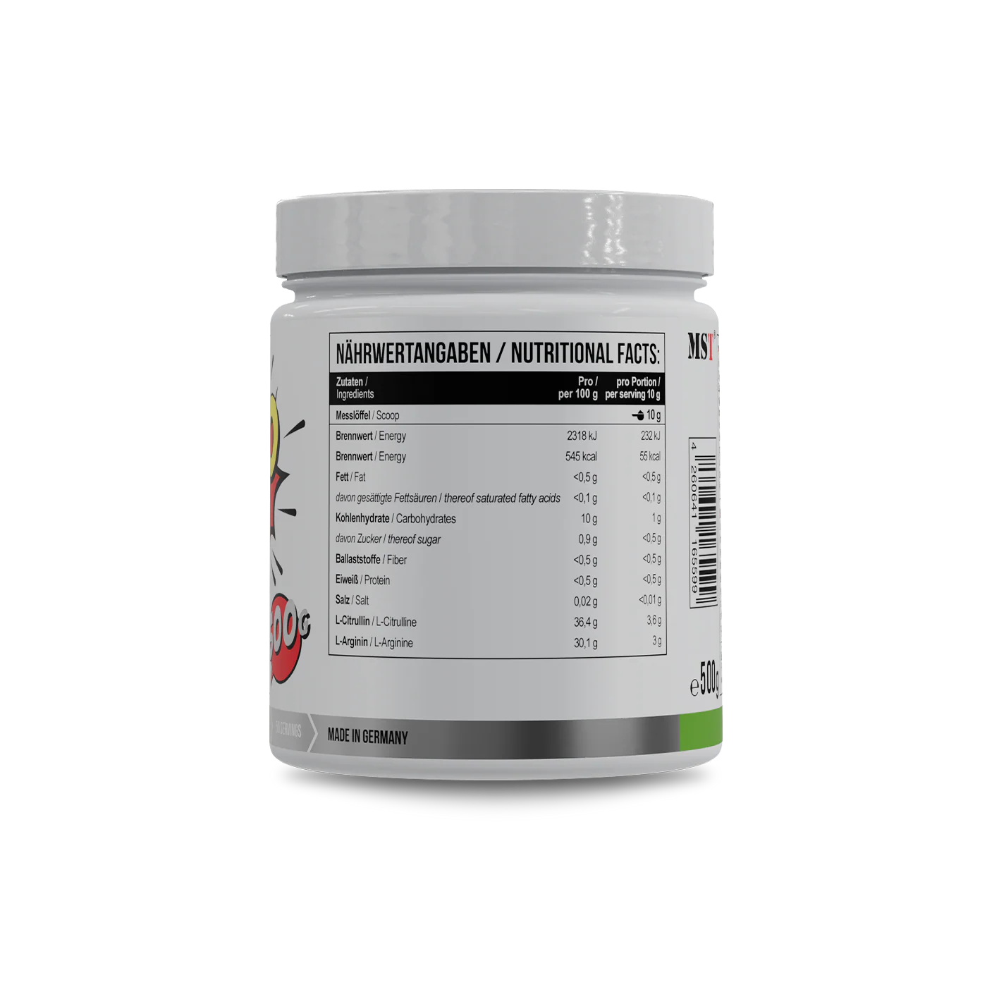 Amino Pump 500 g Green Apple - Image 2