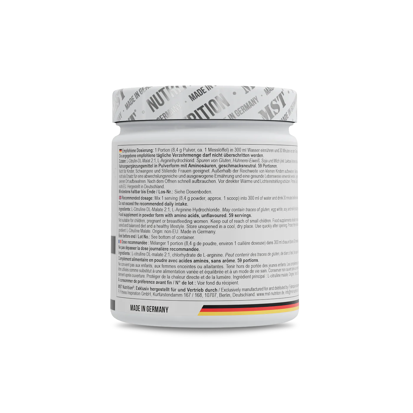 Amino Pump 500 g Unflavored - Image 3