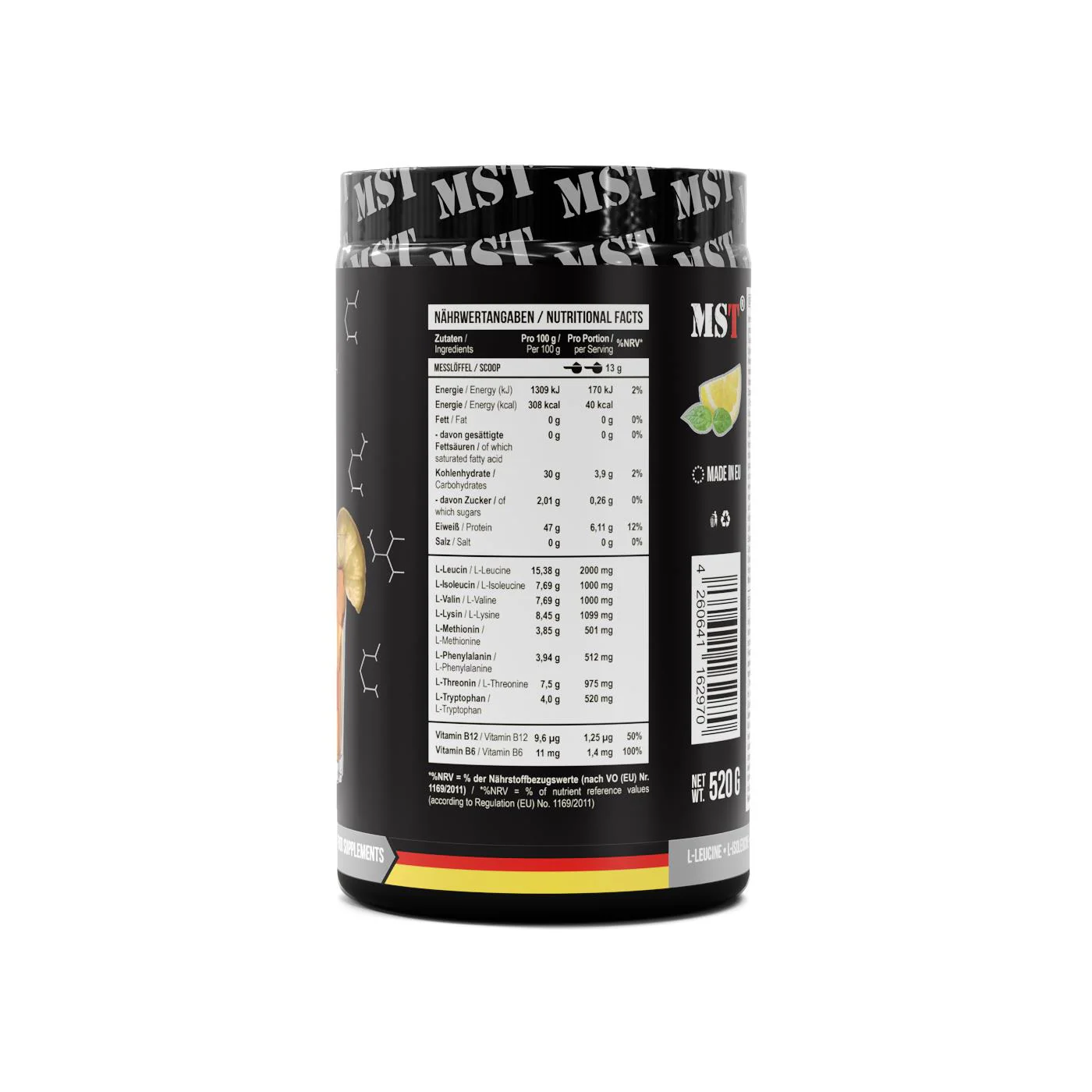 BCAA EAA 520 g Lemon ice tea - Image 5
