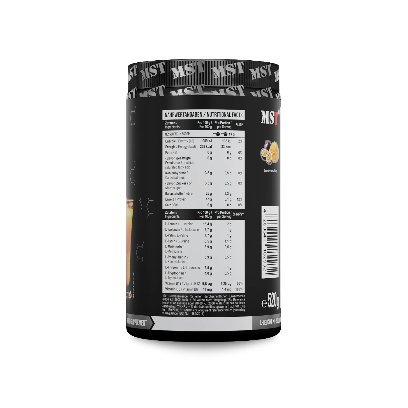BCAA EAA 520 g Mango maracuja - Image 3