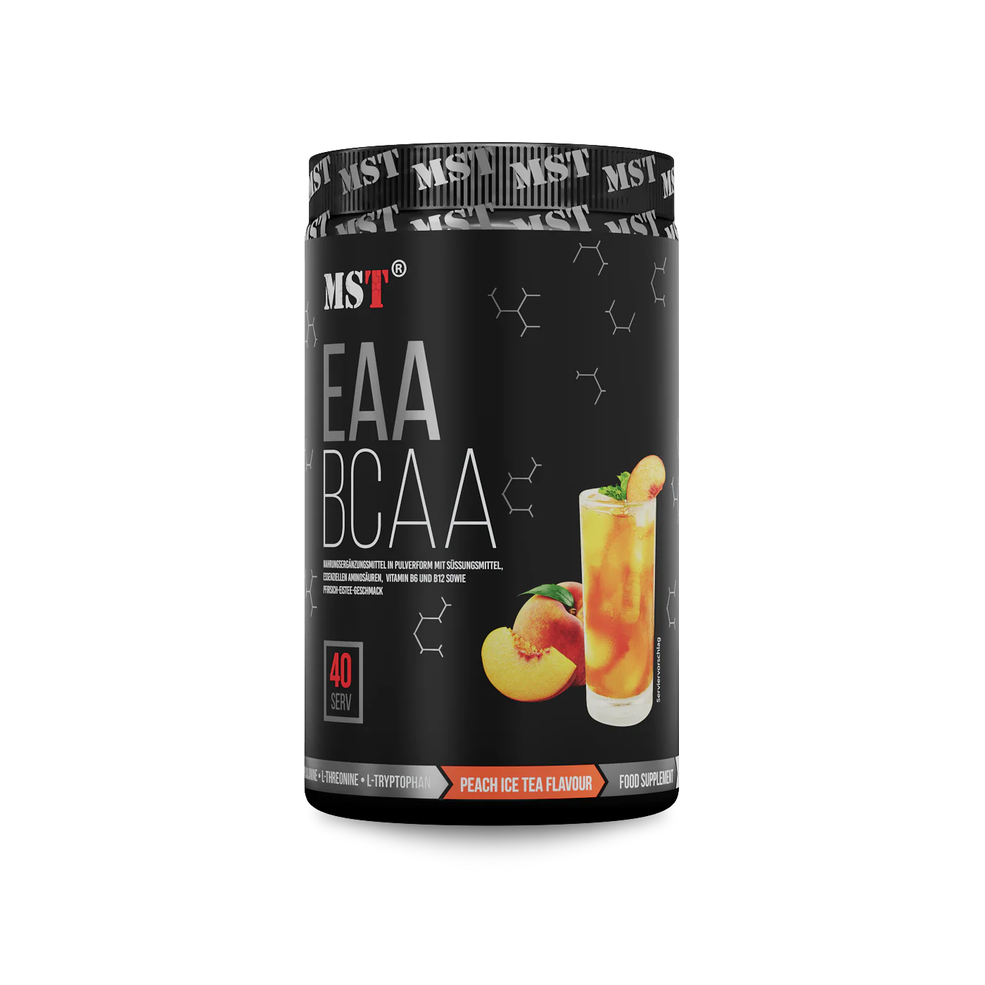 BCAA EAA 520 g Peach ice tea - Image 2