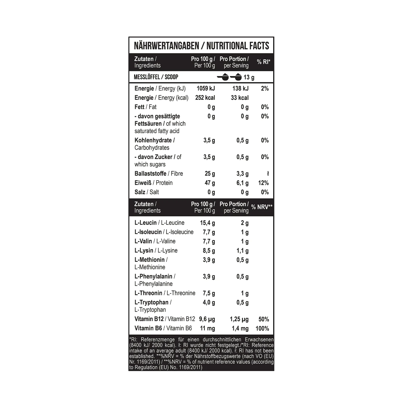 BCAA EAA 520 g Pear lime - Image 4