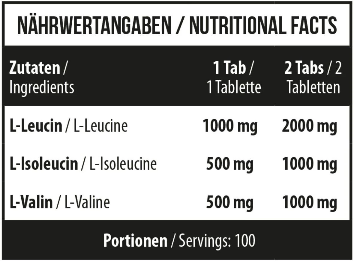BCAA Huge 200 Tabletten - Image 3