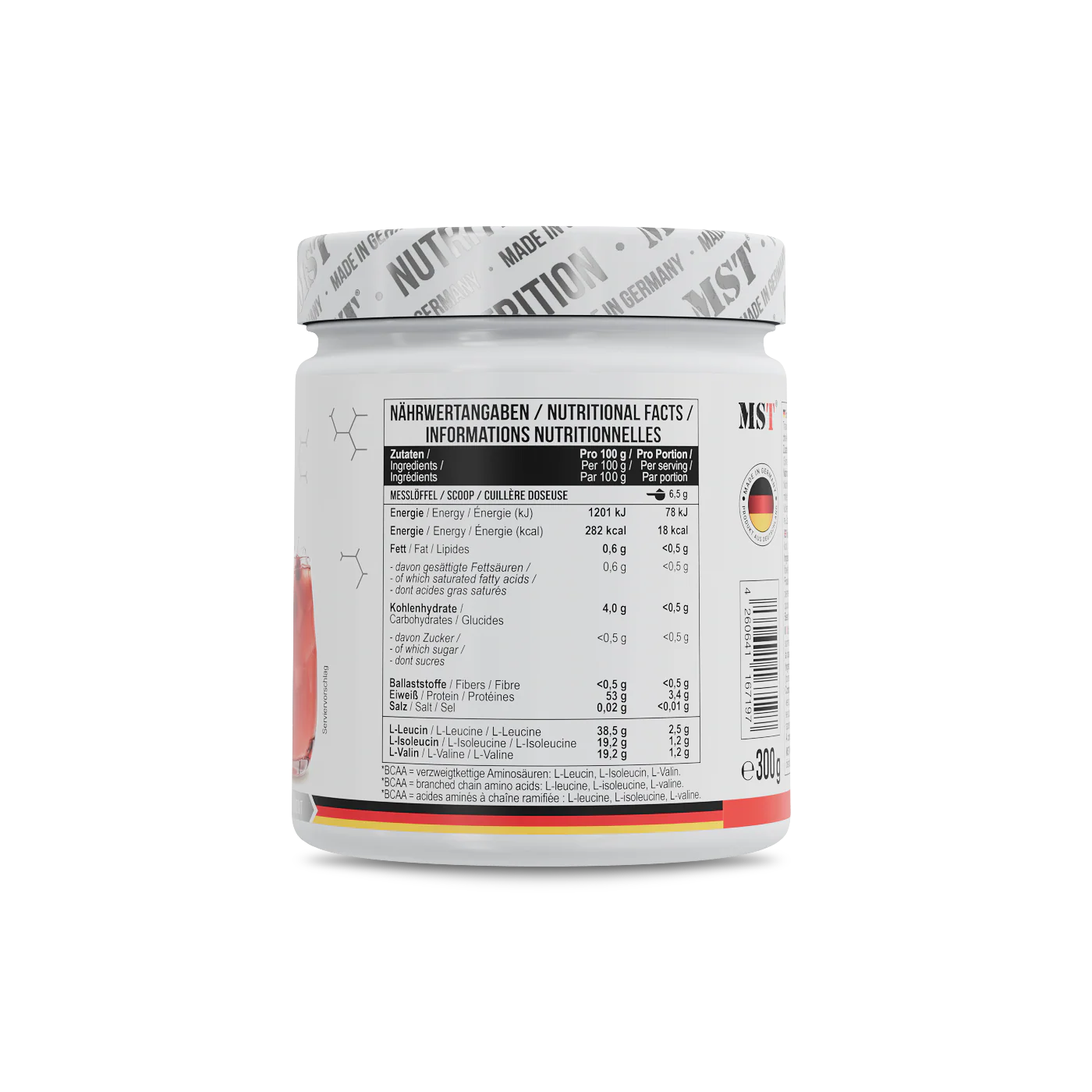 BCAA Zero 300 g Cherry - Image 2