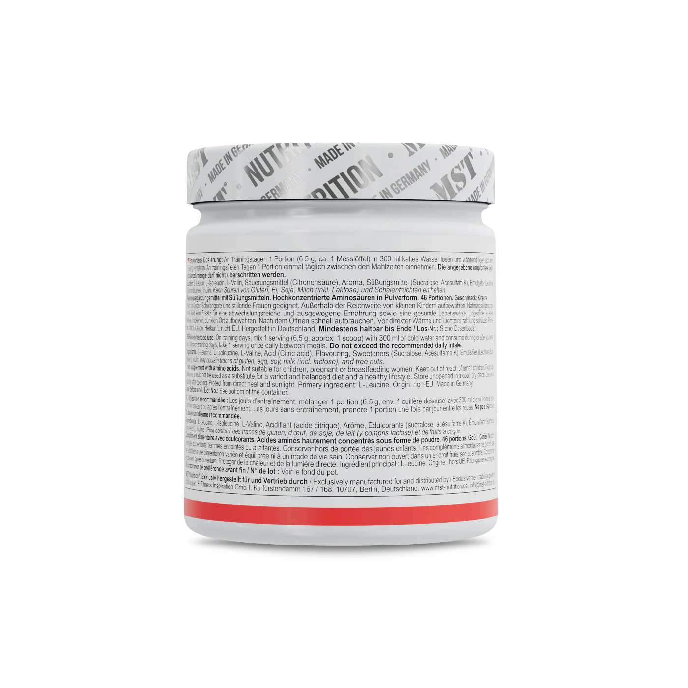 BCAA Zero 300 g Cherry - Image 3