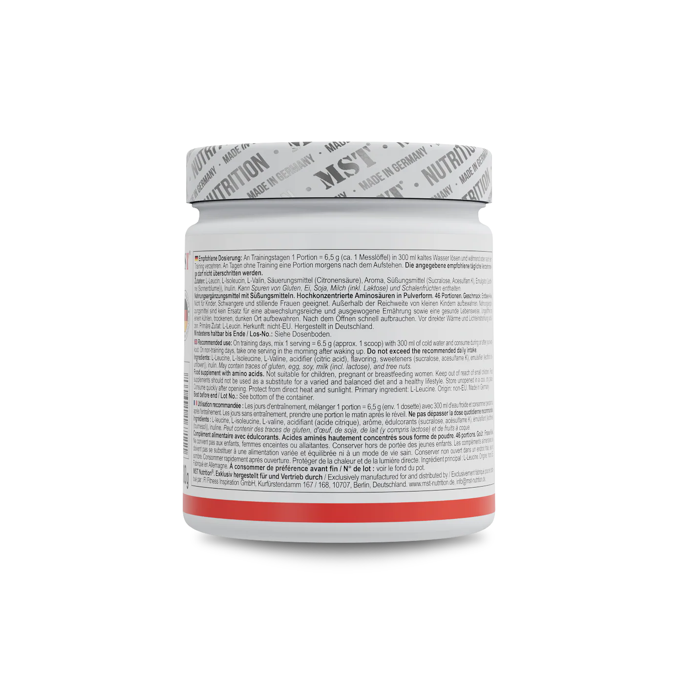 BCAA Zero 300 g  Strawberry kiwi - Image 3