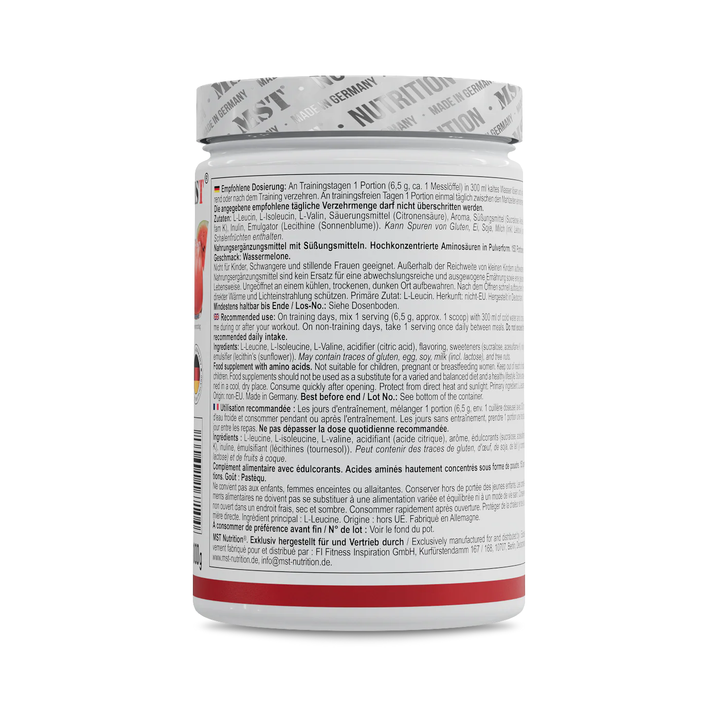 BCAA Zero 1000 g Watermelone - Image 3