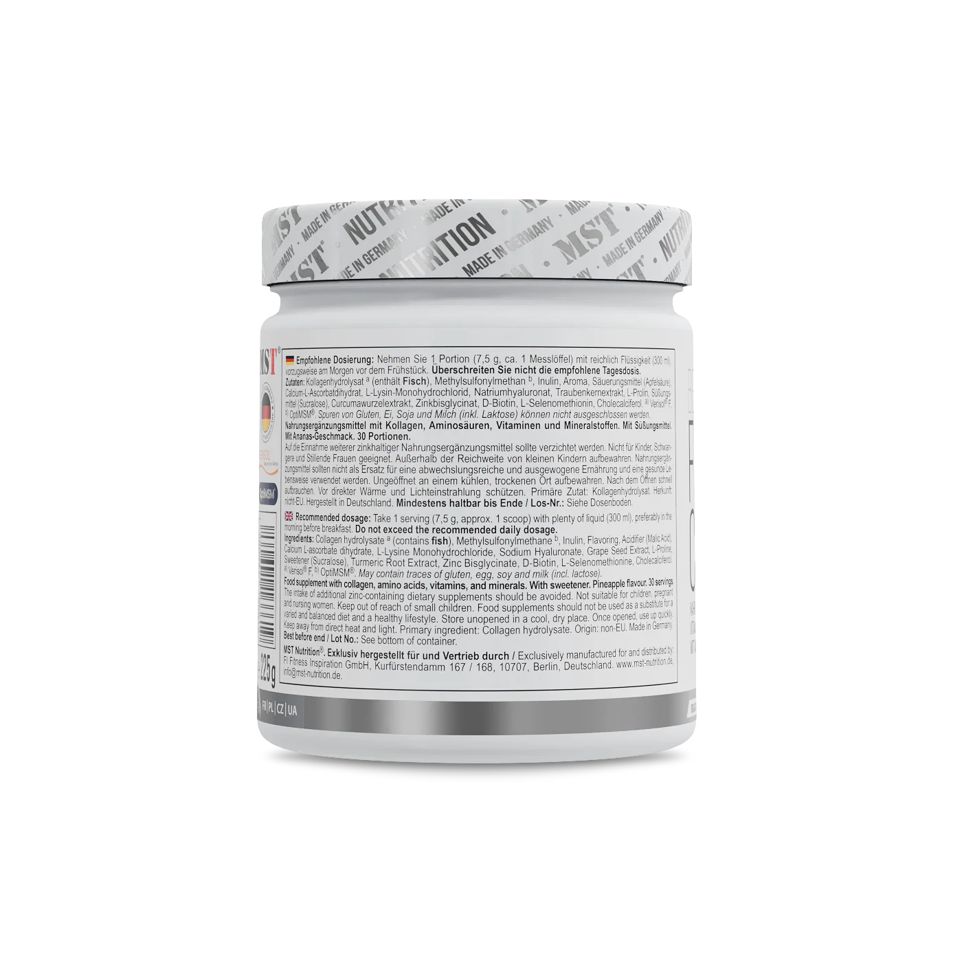 MST Beauty Fish Kollagen Verisol® 225 g Ananas - Image 3