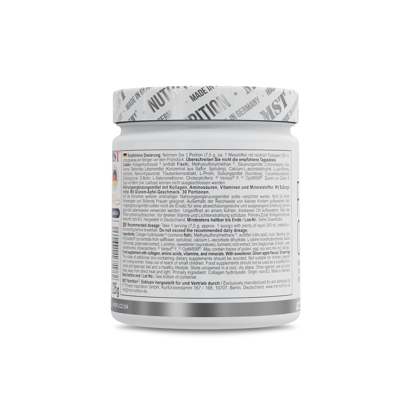 Beauty Fish Kollagen Verisol® 225 g Green apple - Image 3
