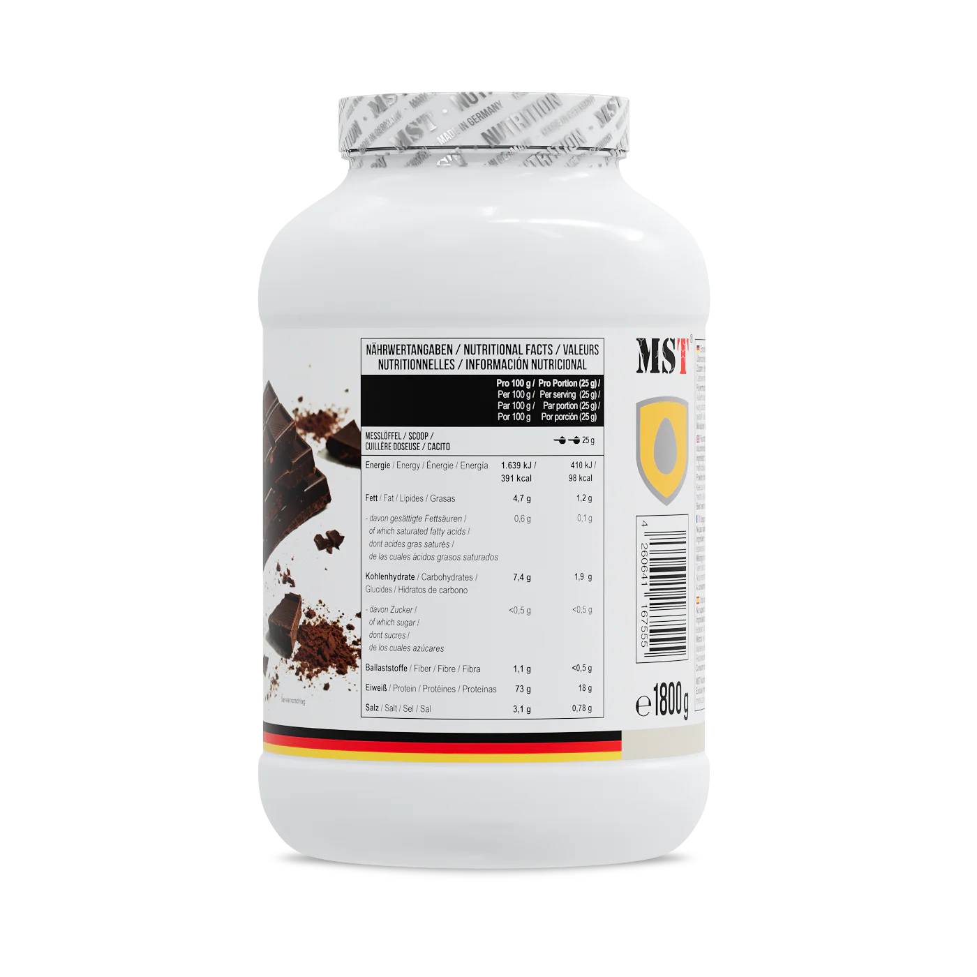 Best Egg Protein 1800 g Chocolate - Image 2