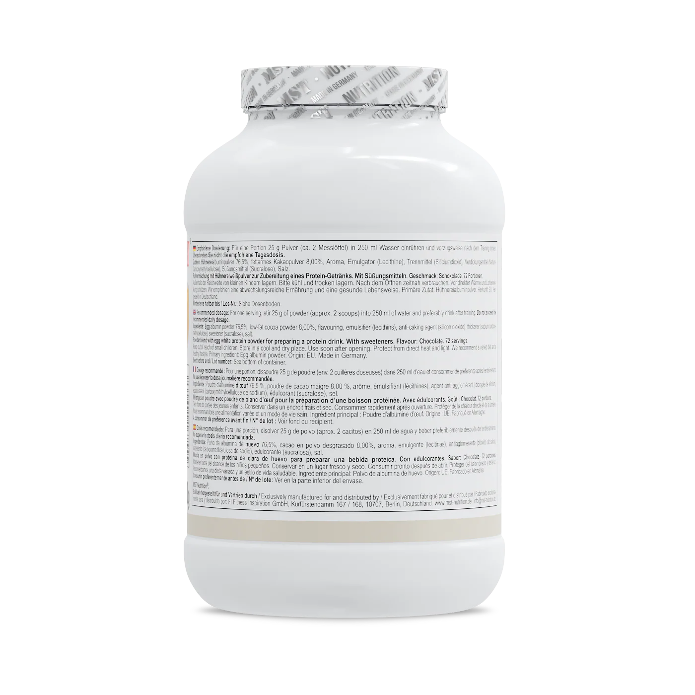 Best Egg Protein 1800 g Chocolate - Image 3