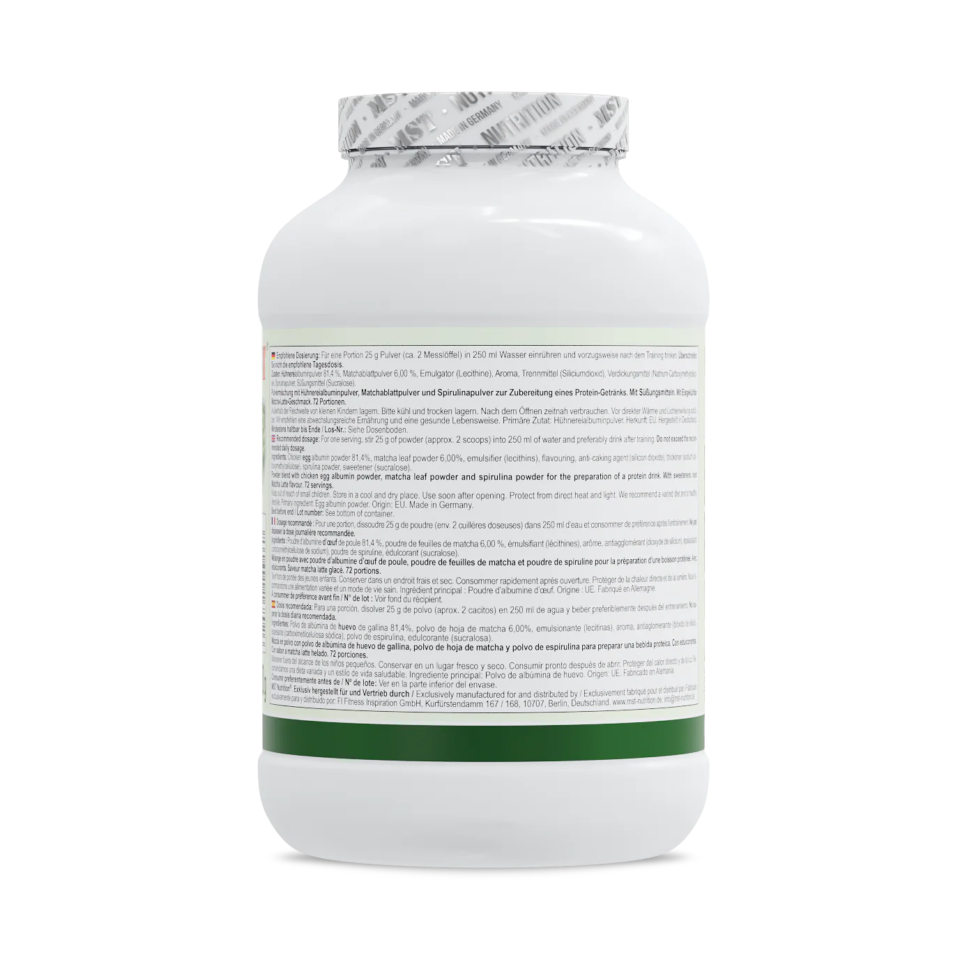 Best Egg Protein 1800 g Matcha Latte - Image 3