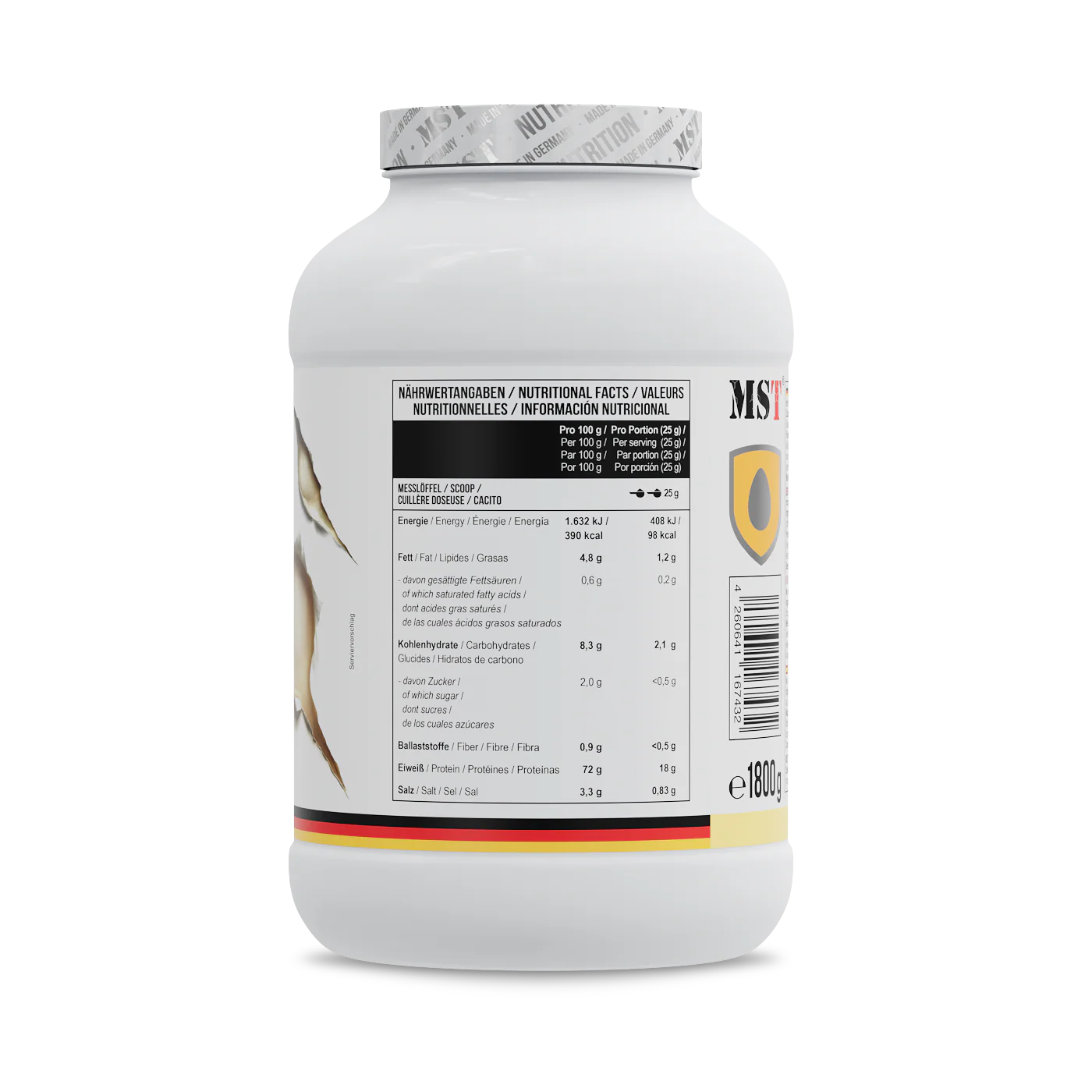 Best Egg Protein 1800 g Vanille - Image 2