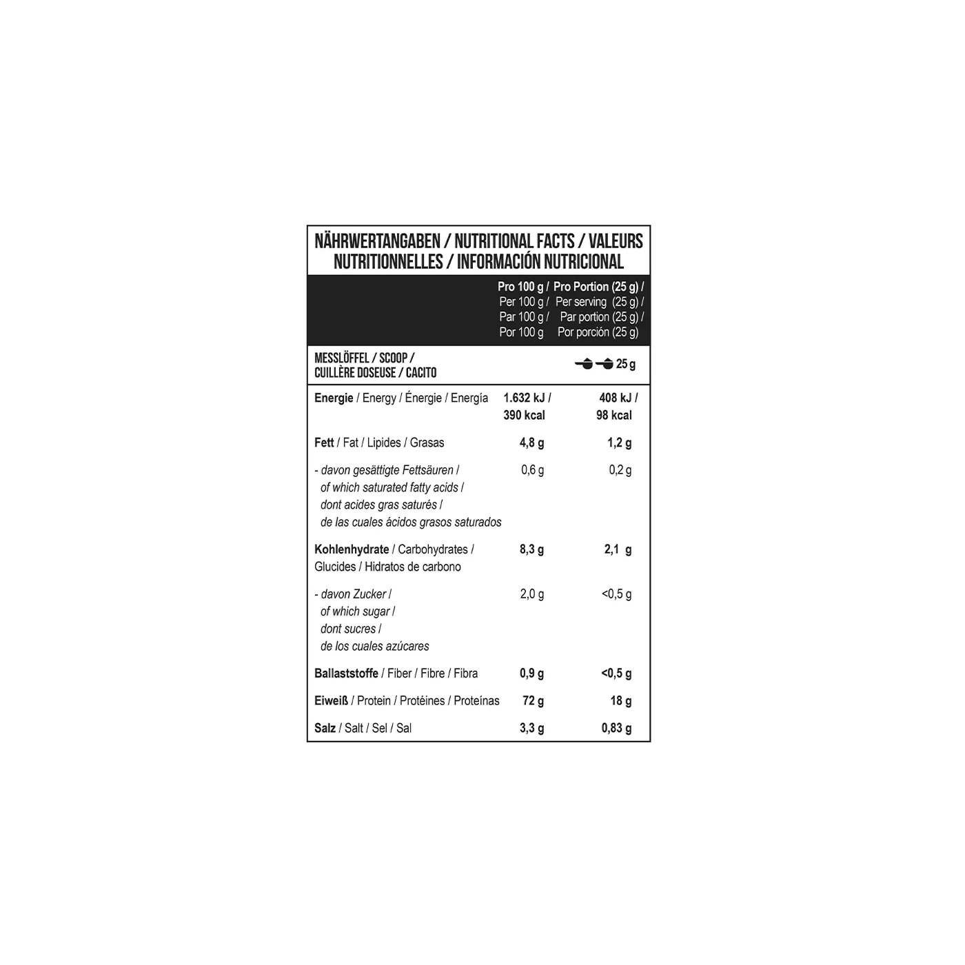 Best Egg Protein 1800 g Vanille - Image 4
