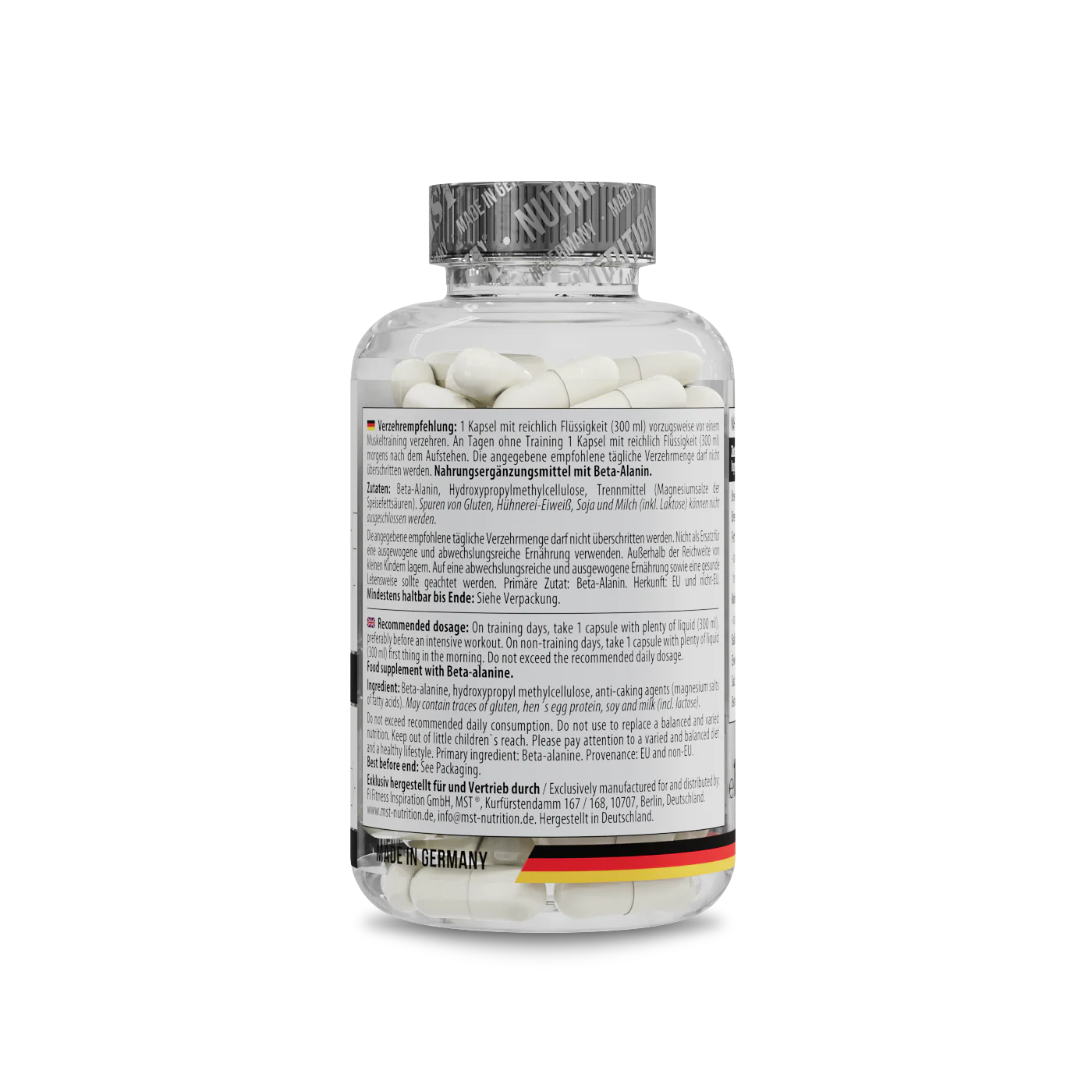 Beta Alanine 1200 mg 120 Kapseln - Image 7