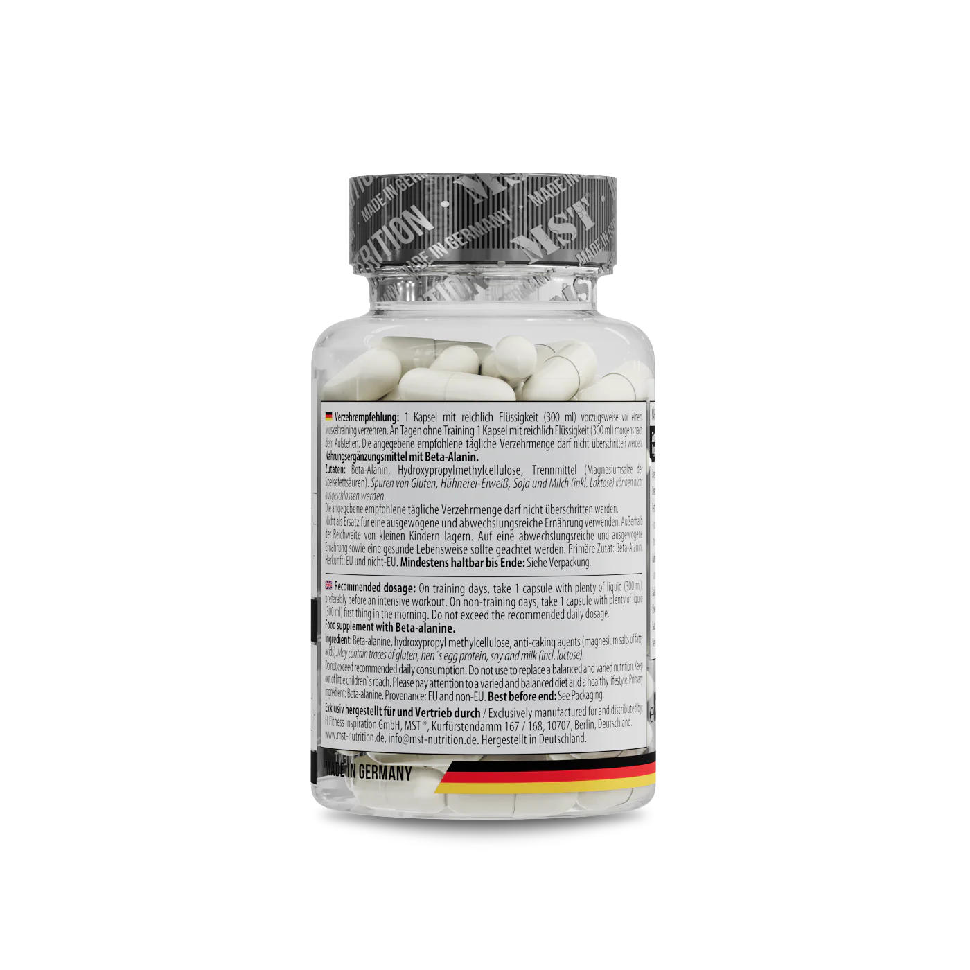 Beta Alanine 1200 mg 60 Kapseln - Image 3