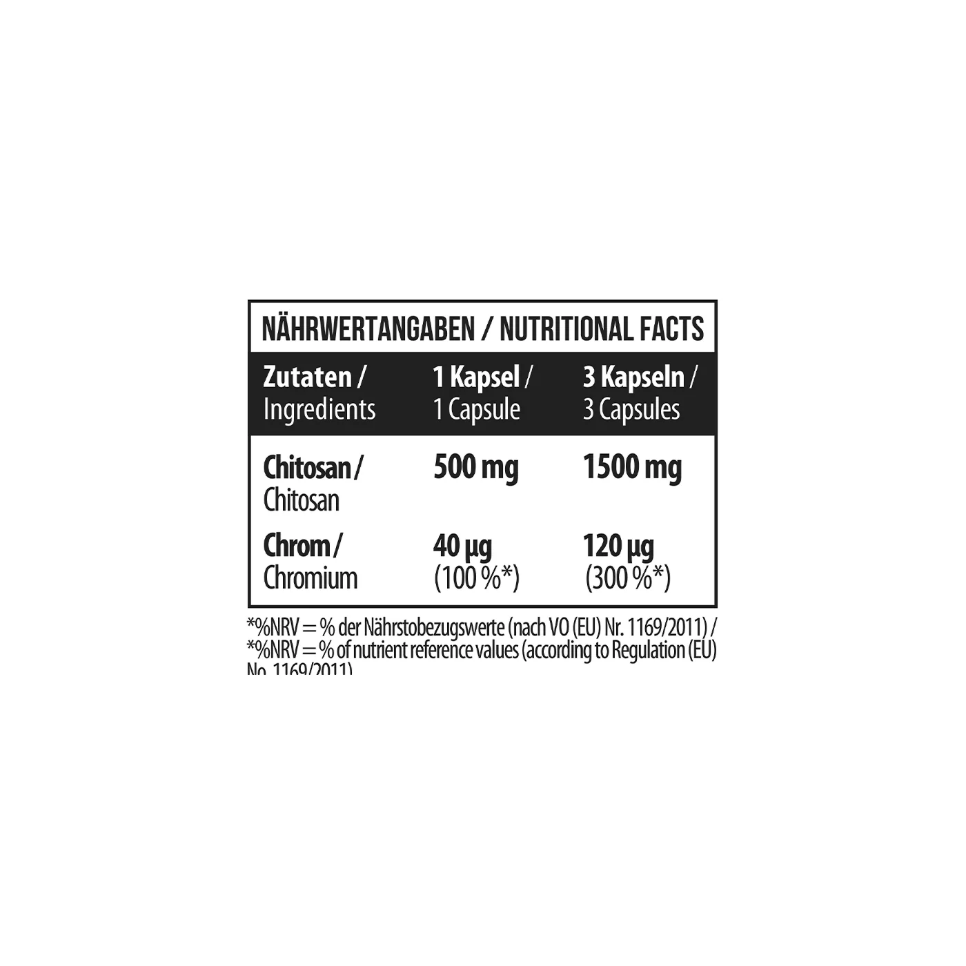 Chitosan mit Chrom 240 Kapseln - Image 3