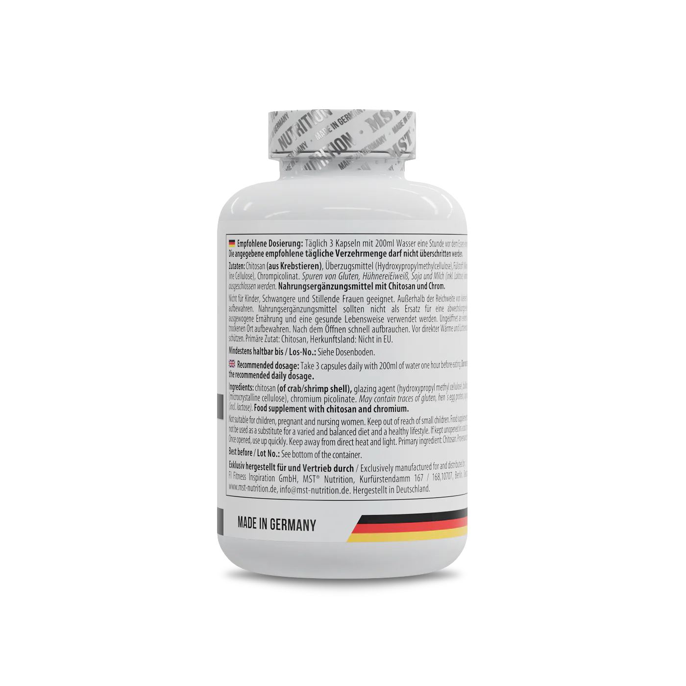 Chitosan mit Chrom 240 Kapseln - Image 4