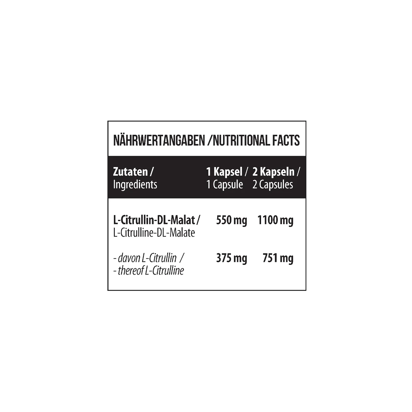 Citrulline 240 Kapseln - Image 4
