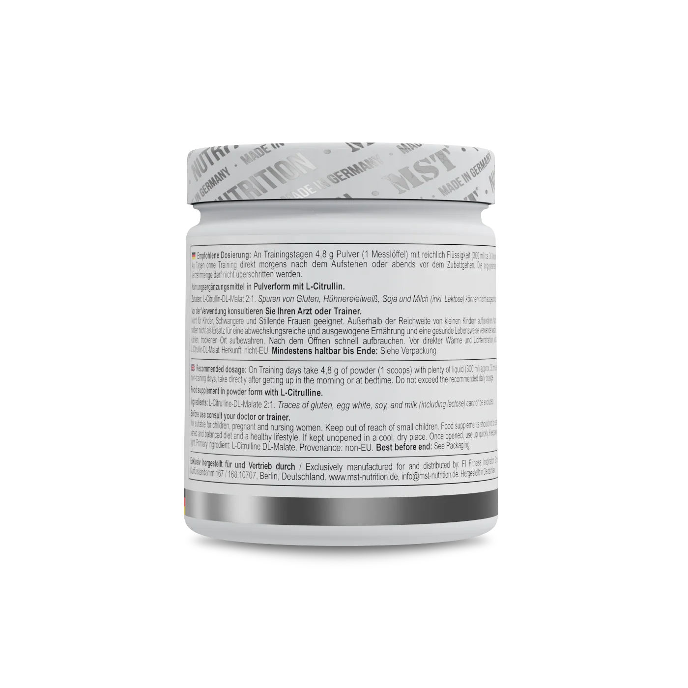 Citrulline Malat 300 g Unlfavored - Image 3