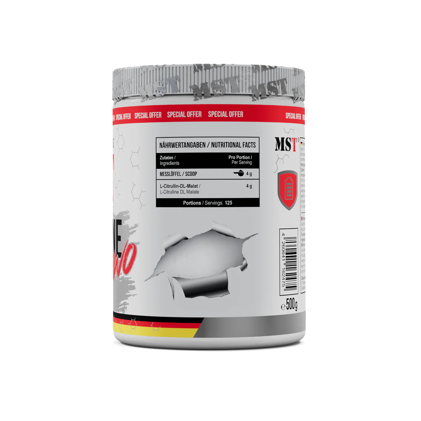 Citrulline Malat 500 g Unflavored - Image 6