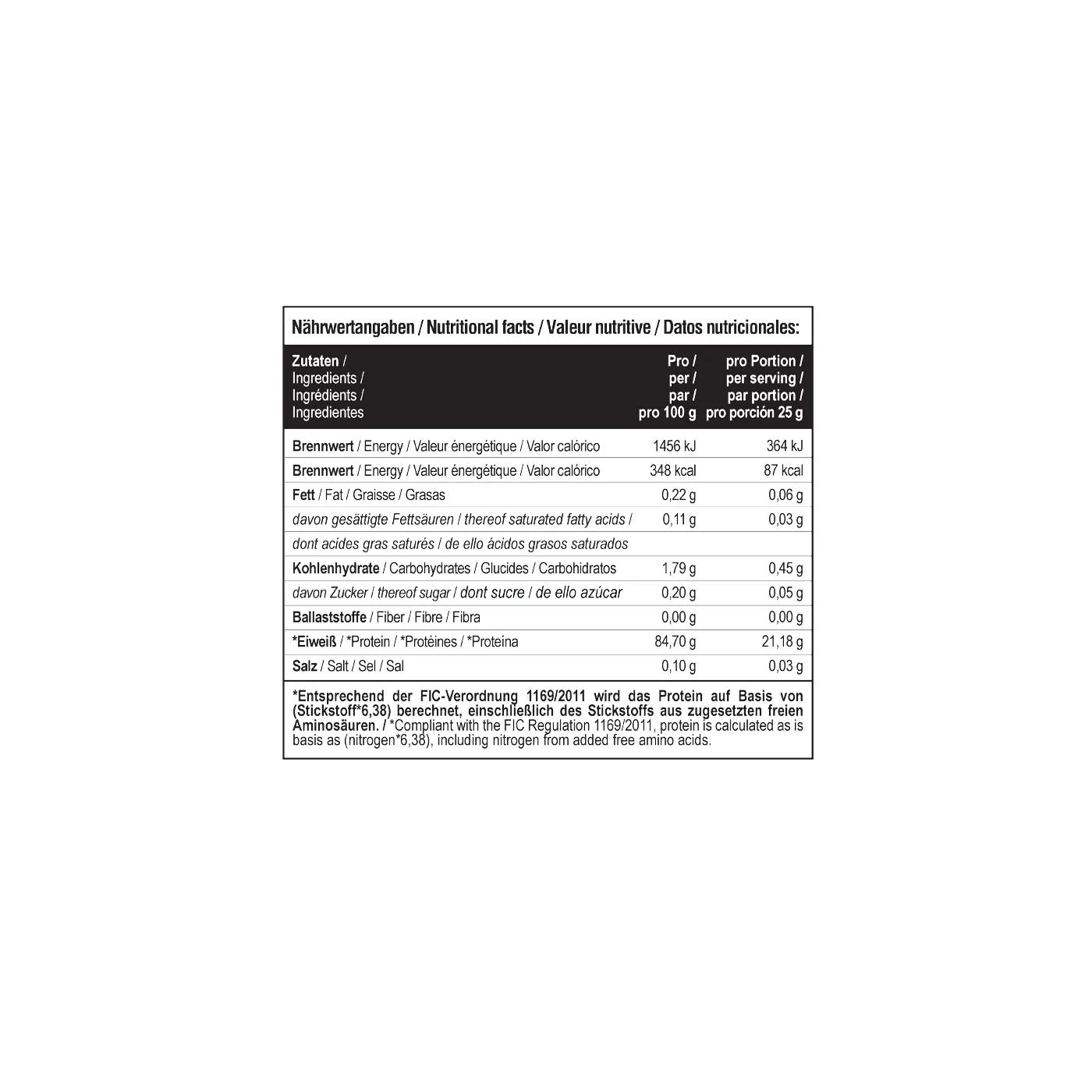 Clear Iso Whey 500 g Green apple (MHD 05.26) - Image 4