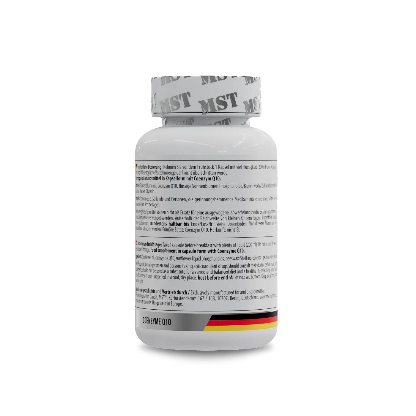 MST Coenzyme Q10 - 100mg 60 Kapseln - Image 3