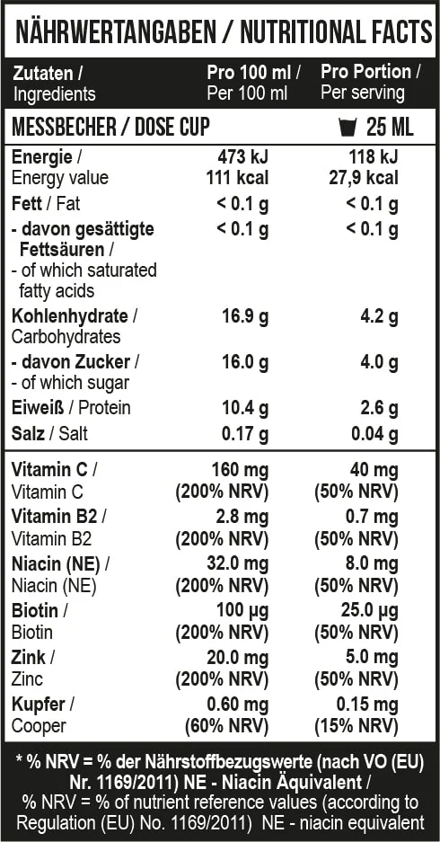 Collagen Peptides Verisol® 1000 ml Orange Juice - Image 4
