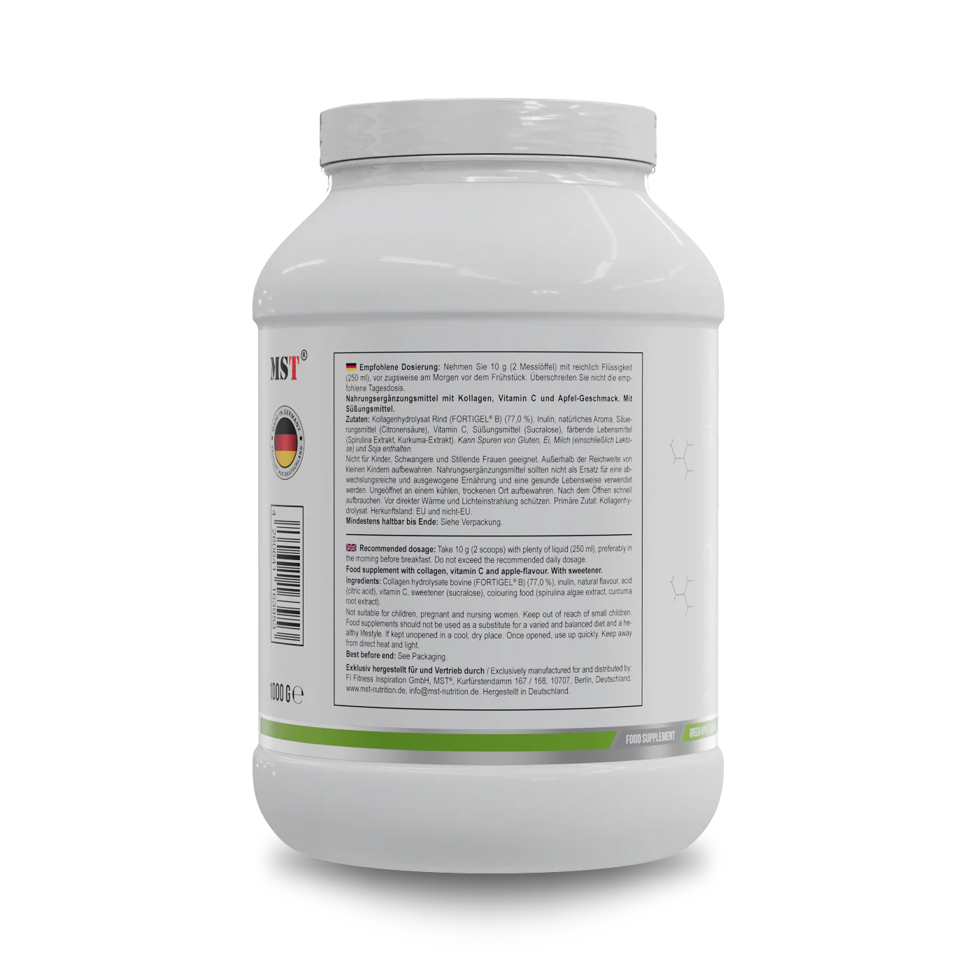 Collagen Peptides Fortigel® 1000 g Green Apple - Image 3