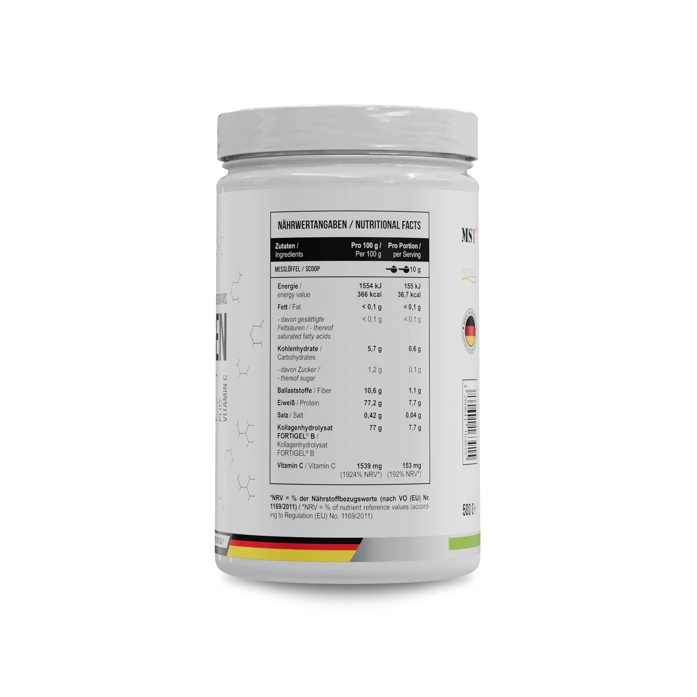 Collagen Peptides Fortigel® 500 g Green apple - Image 3