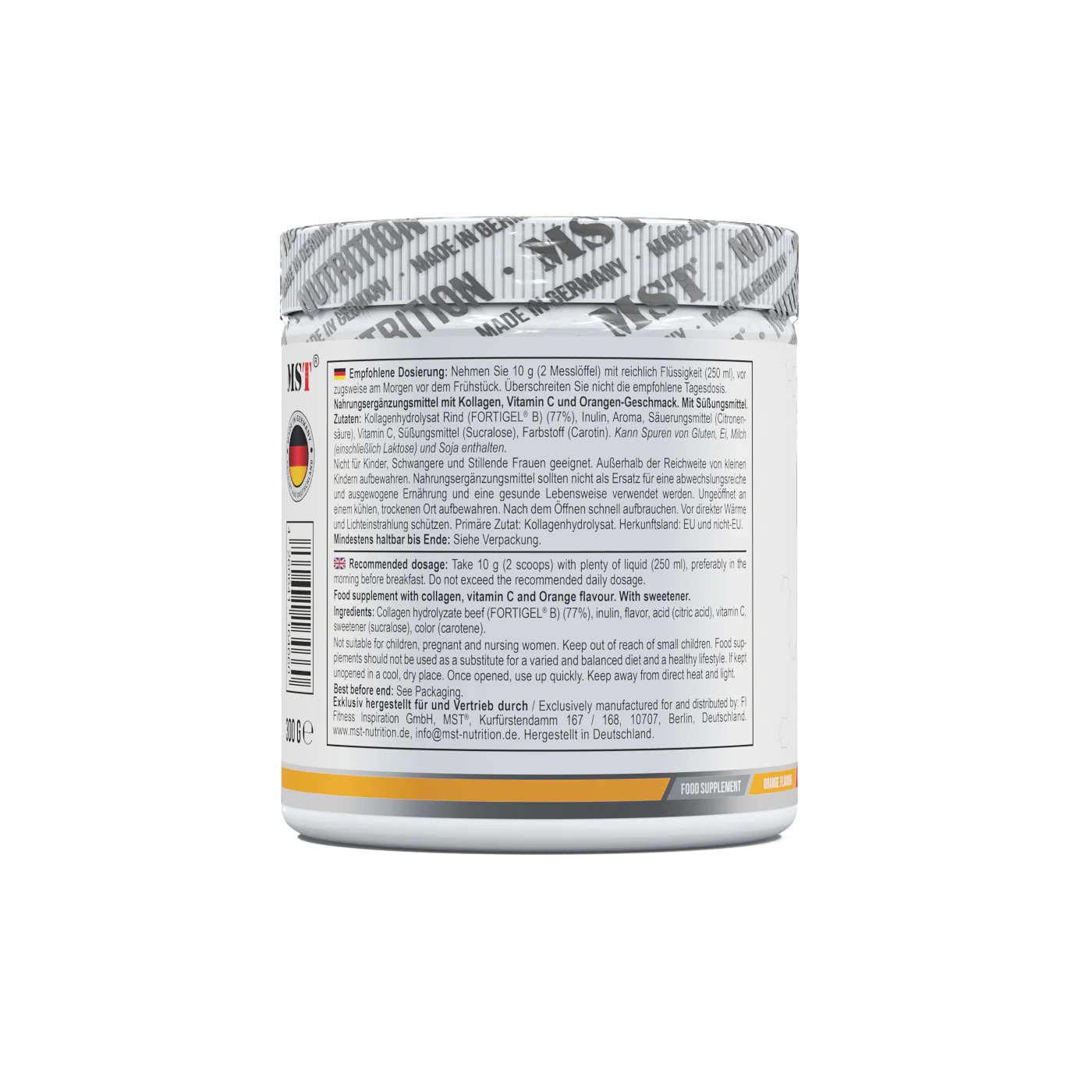 Collagen Peptides Fortigel® 300 g Orange - Image 3