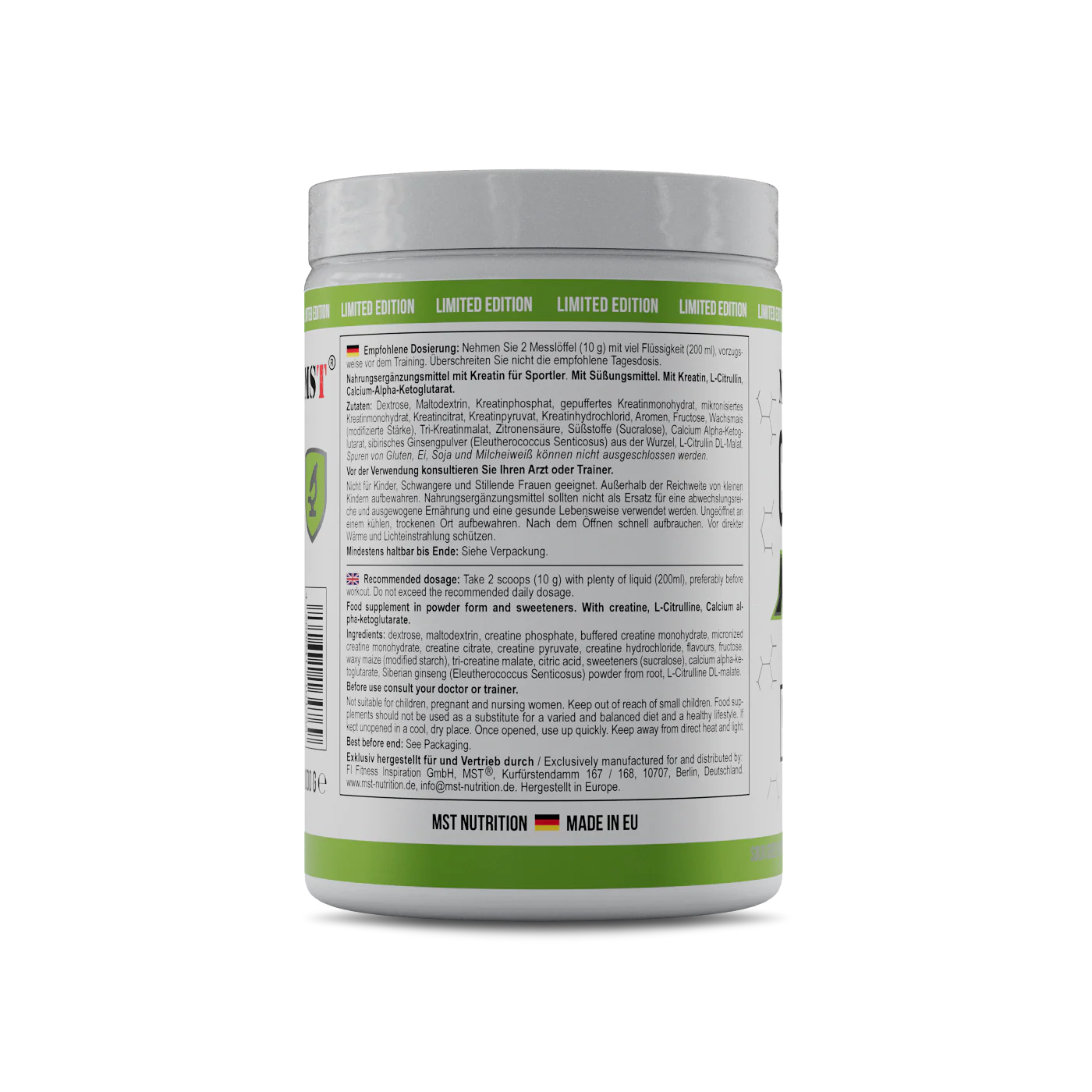 Creatine Kick 1000 g Green Apple - Image 3