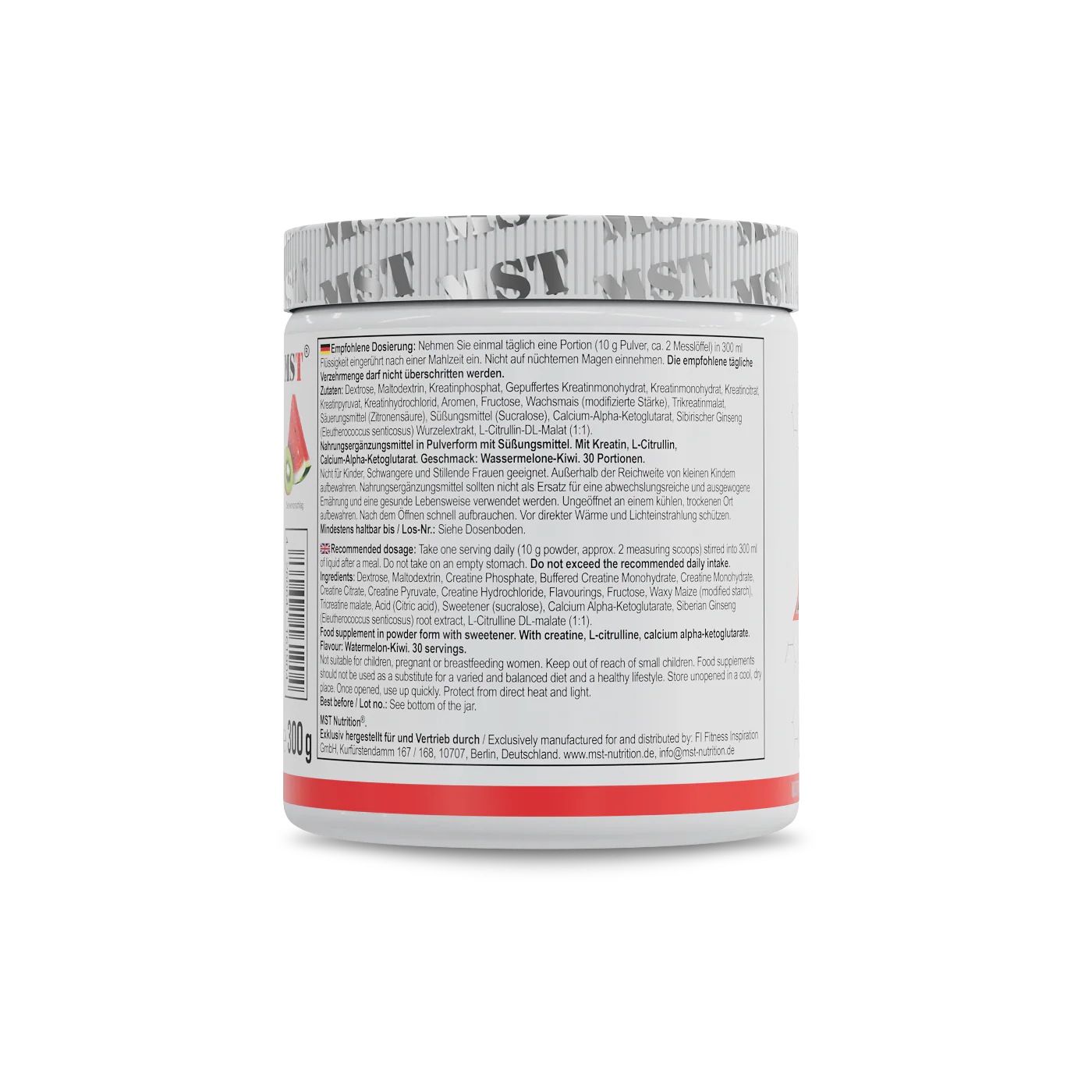 Creatine Kick 300 g Watermelone Kiwi - Image 3