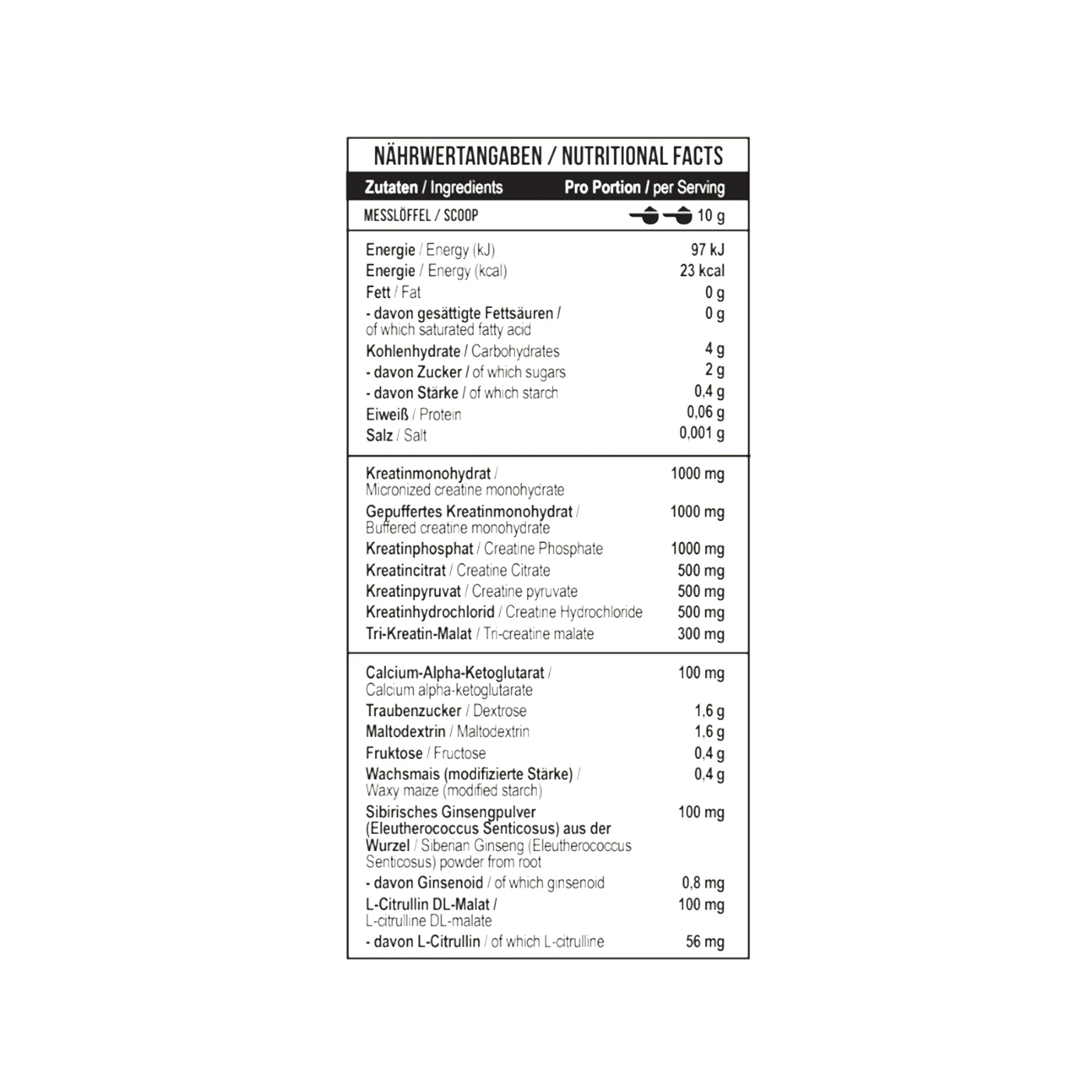 Creatine Kick 500 g Cherry-cola - Image 4