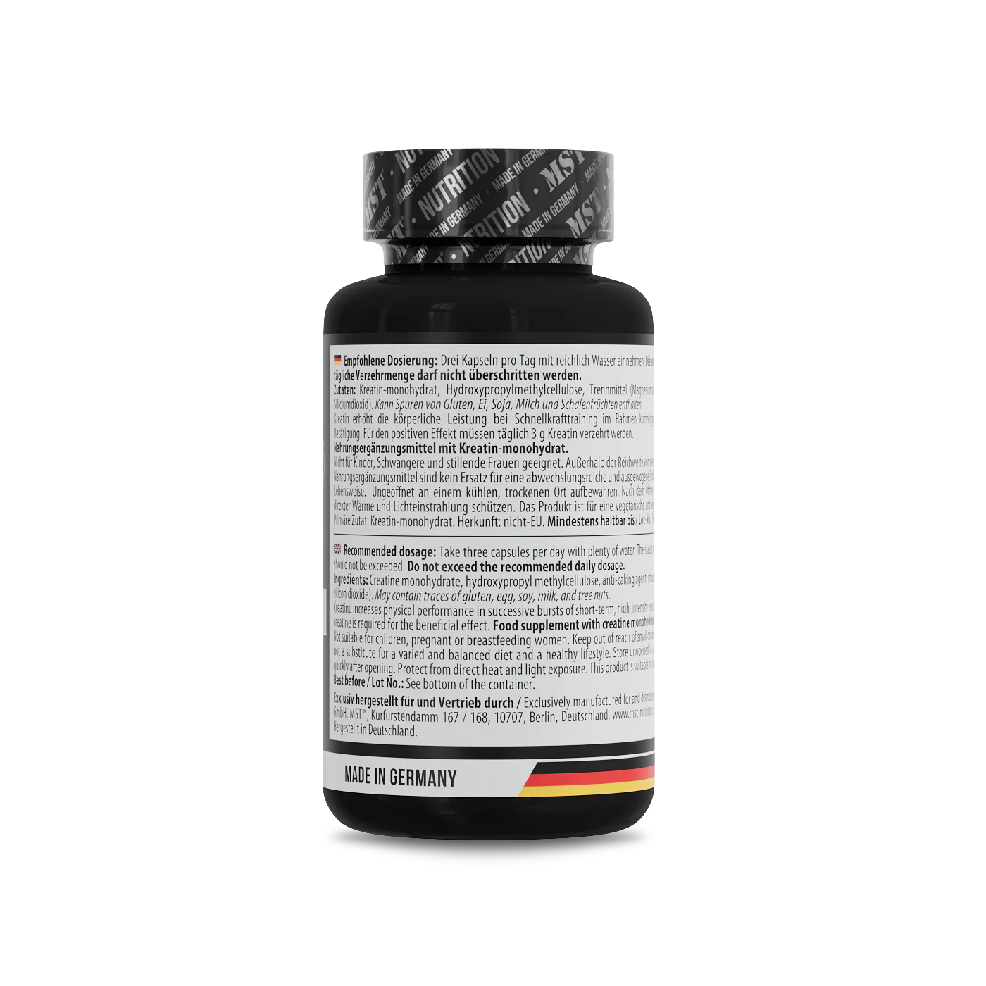 Creatine Monohydrate 90 Kapseln - Image 3