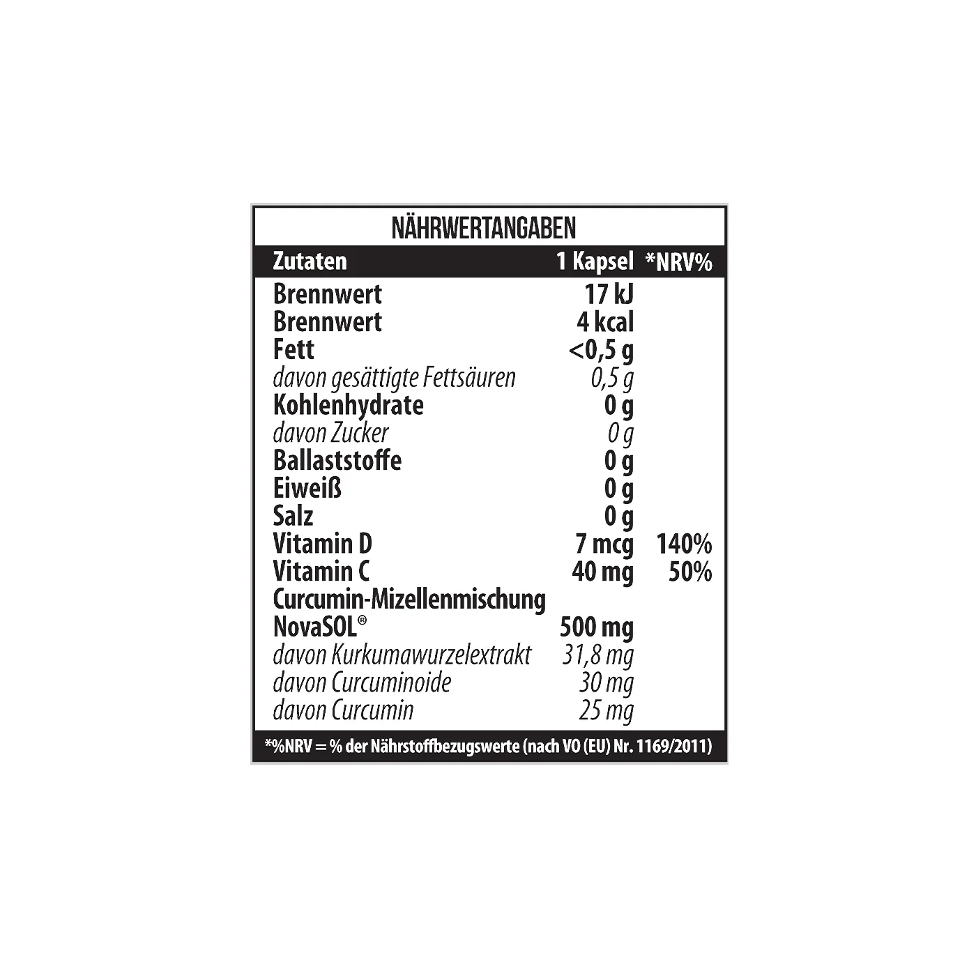 Curcumin NovaSOL® 60 Liquid Kapseln - Image 4