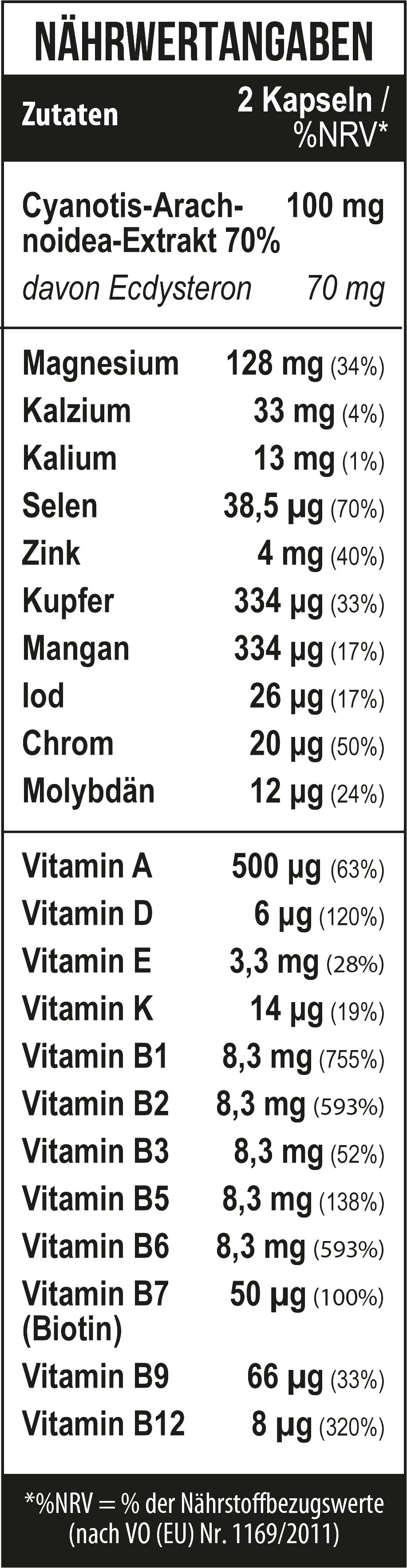MST Ecdysterone HPLC 90 caps - Image 2