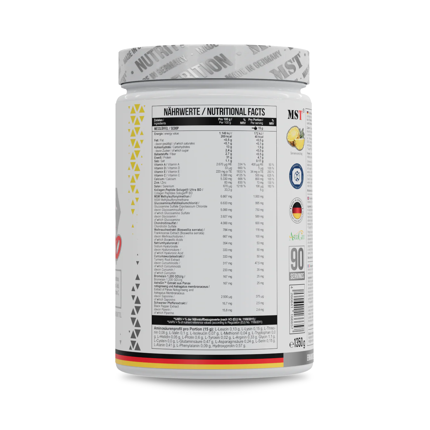 Flex Pro 1350 g Pineapple - Image 2
