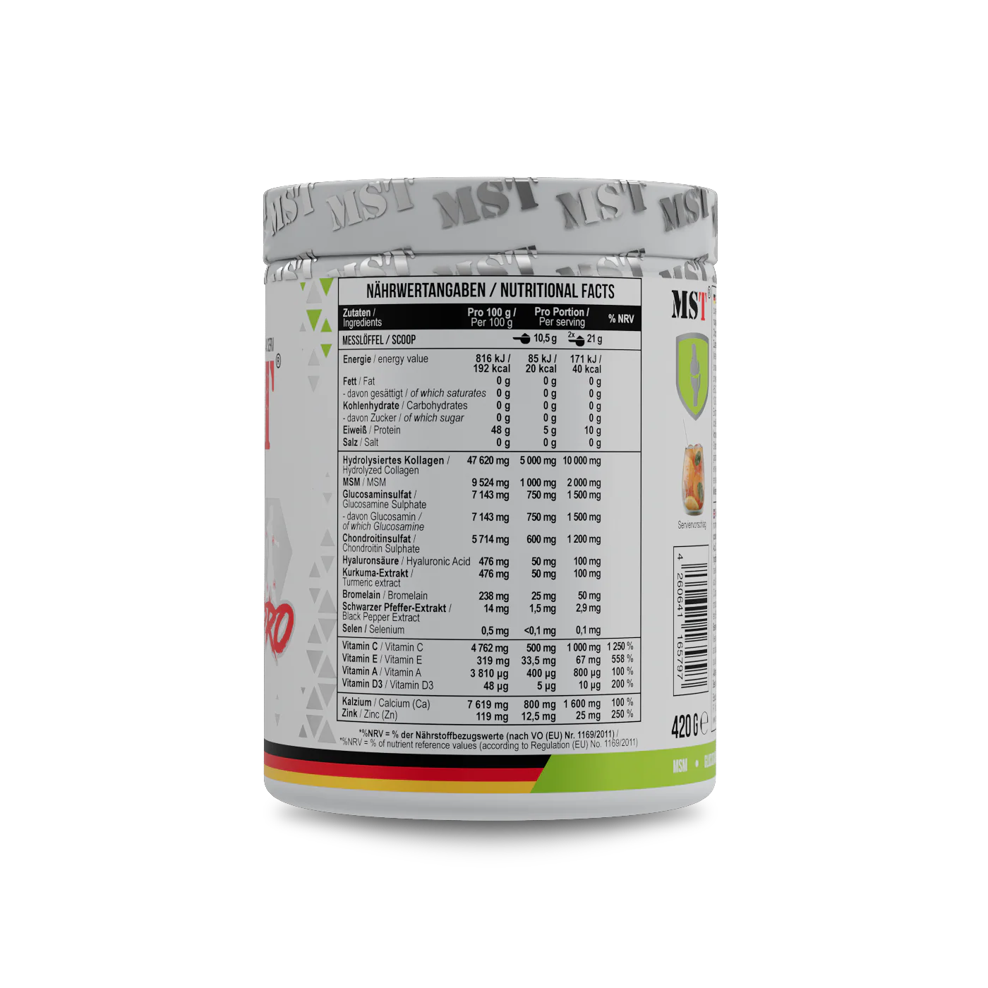 MST Flex Pro 420 g Lemon ice tea - Image 2