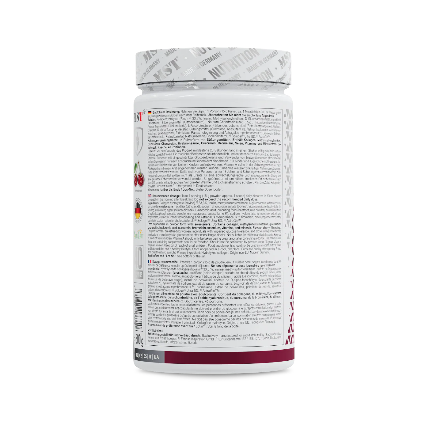 Flex Pro 600 g Cherry - Image 3
