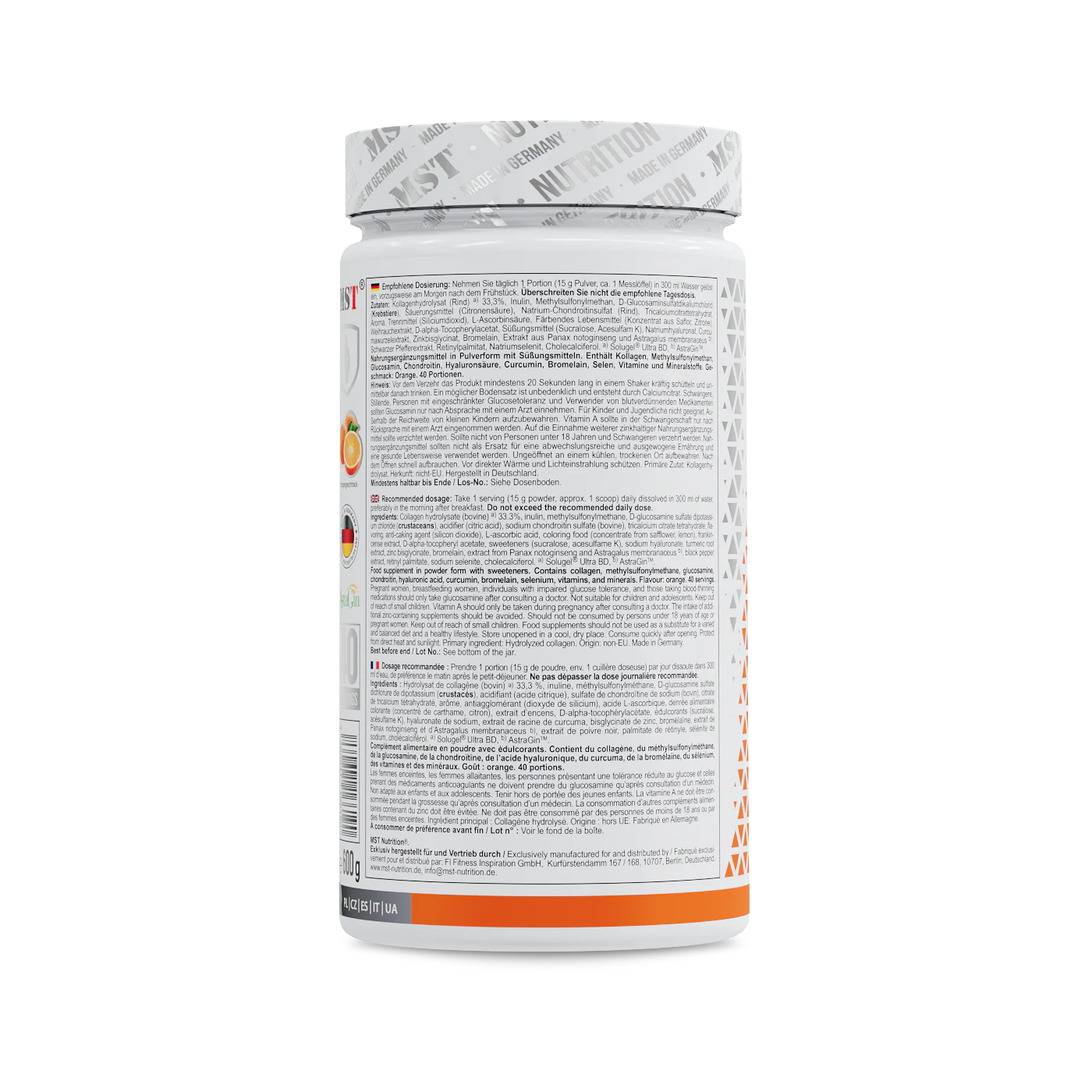 Flex Pro 600 g Orange - Image 3