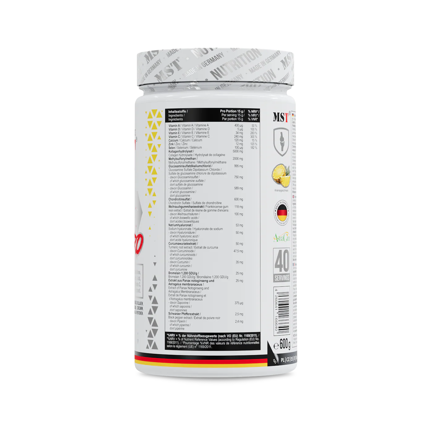 Flex Pro 600 g Pineapple - Image 2