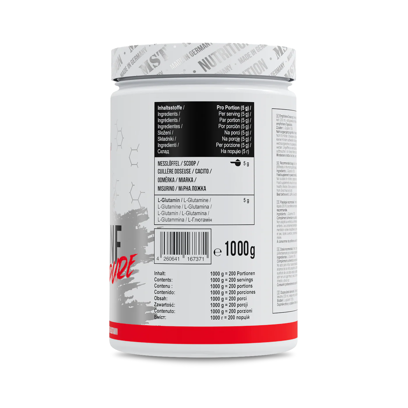 Glutamine 1000 g - Image 2