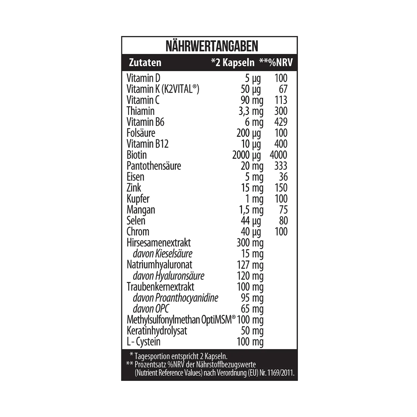Hair Advanced Formula 60 Kapseln - Image 4