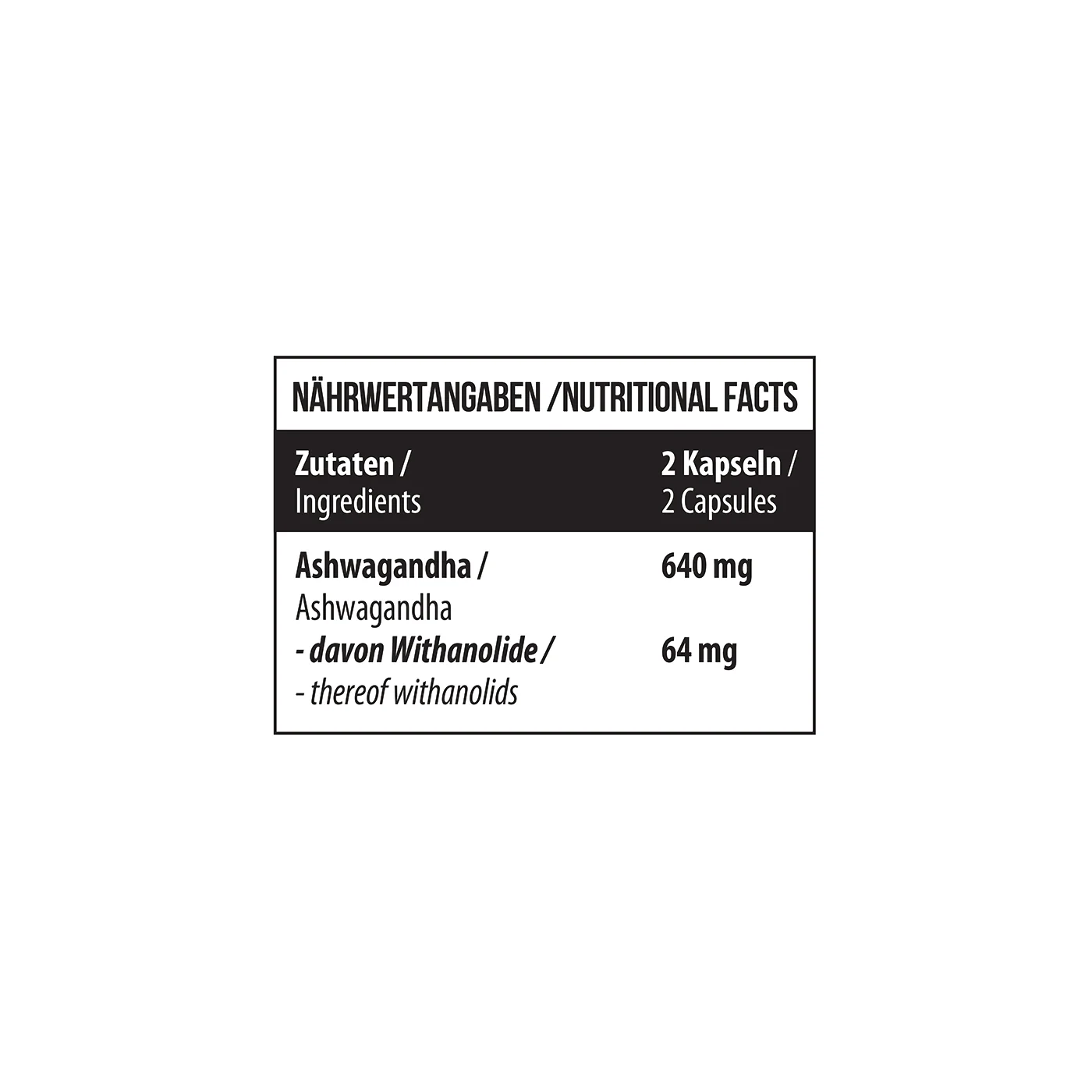 Healthy® Ashwagandha 10% Withanolide 60 Kapseln - Image 4