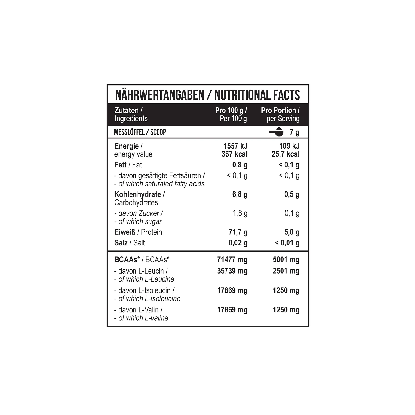 MST Healthy® BCAA Instant 420 g Orange (MHD 28.02.26) - Image 4