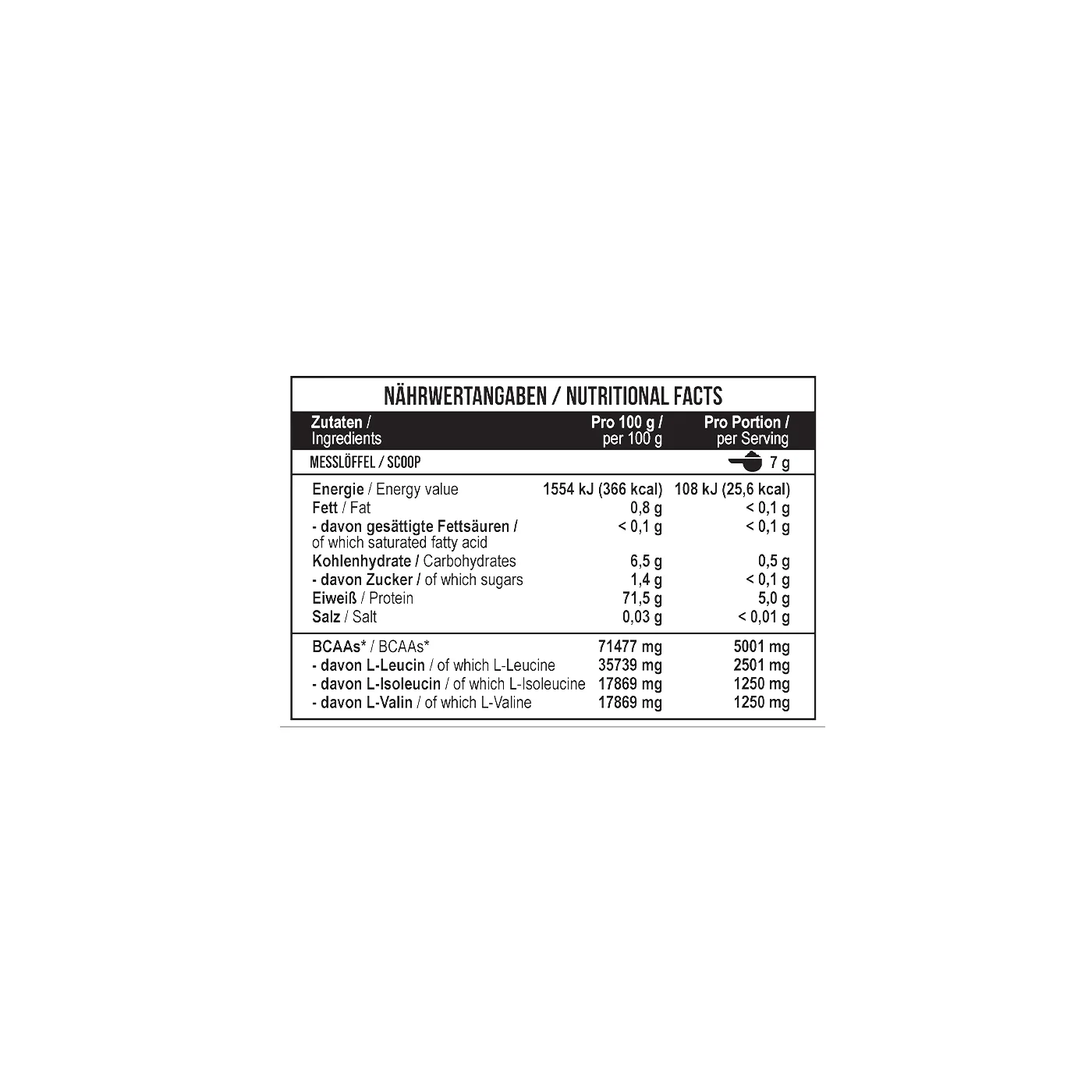 Healthy® BCAA Instant 210 g Peach ice tea - Image 4