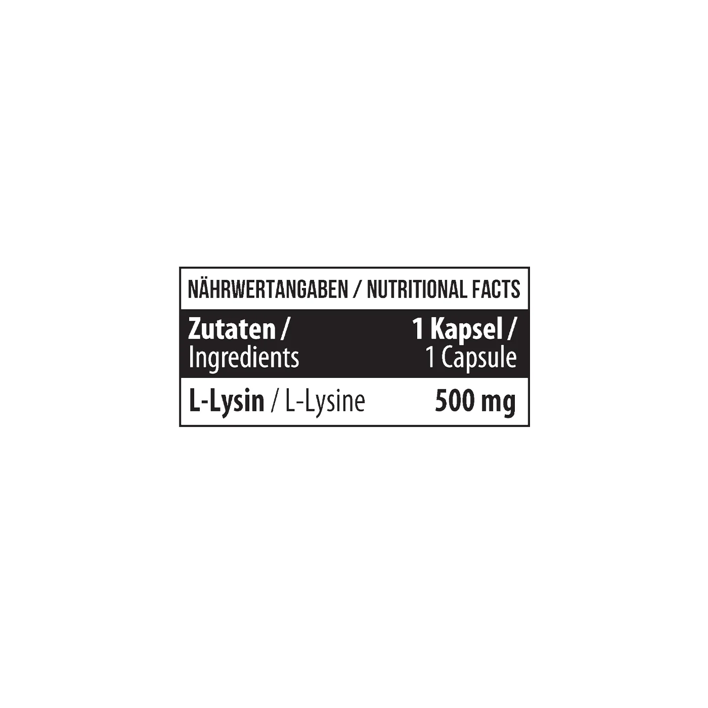 Healthy® Lysine 60 Capsules - Image 5